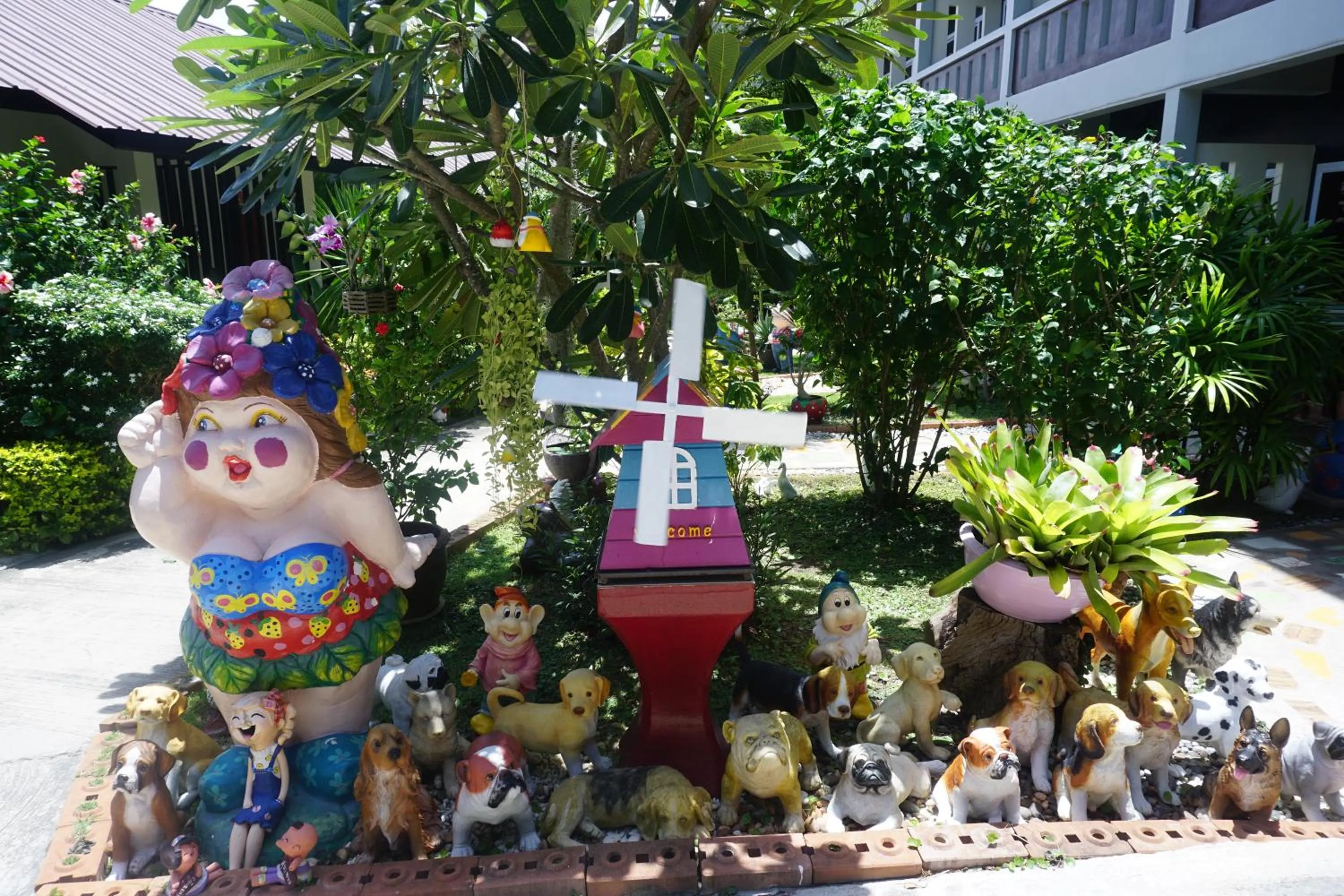 Garden in Nadapa Resort