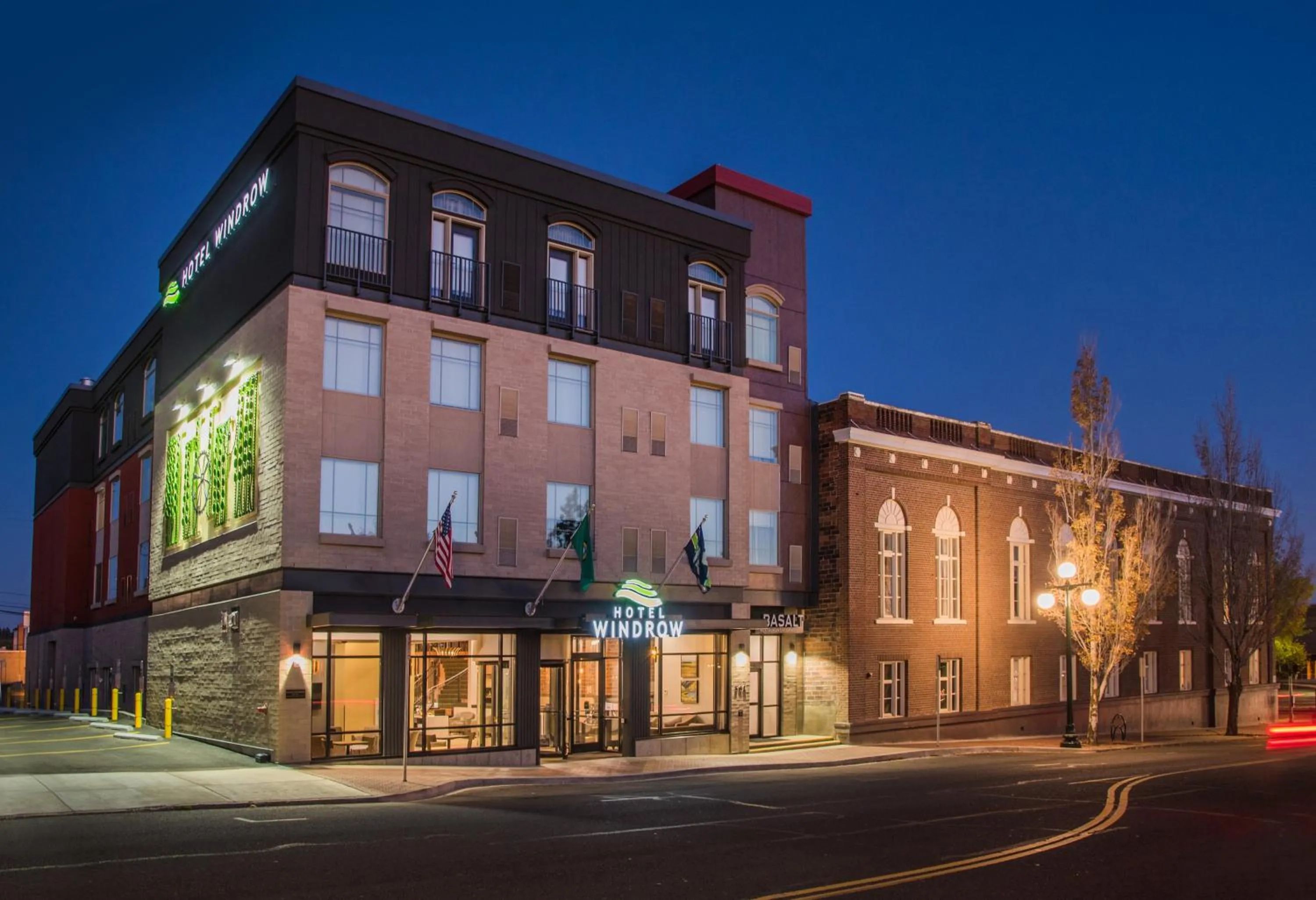 Property building in Hotel Windrow Downtown Ellensburg
