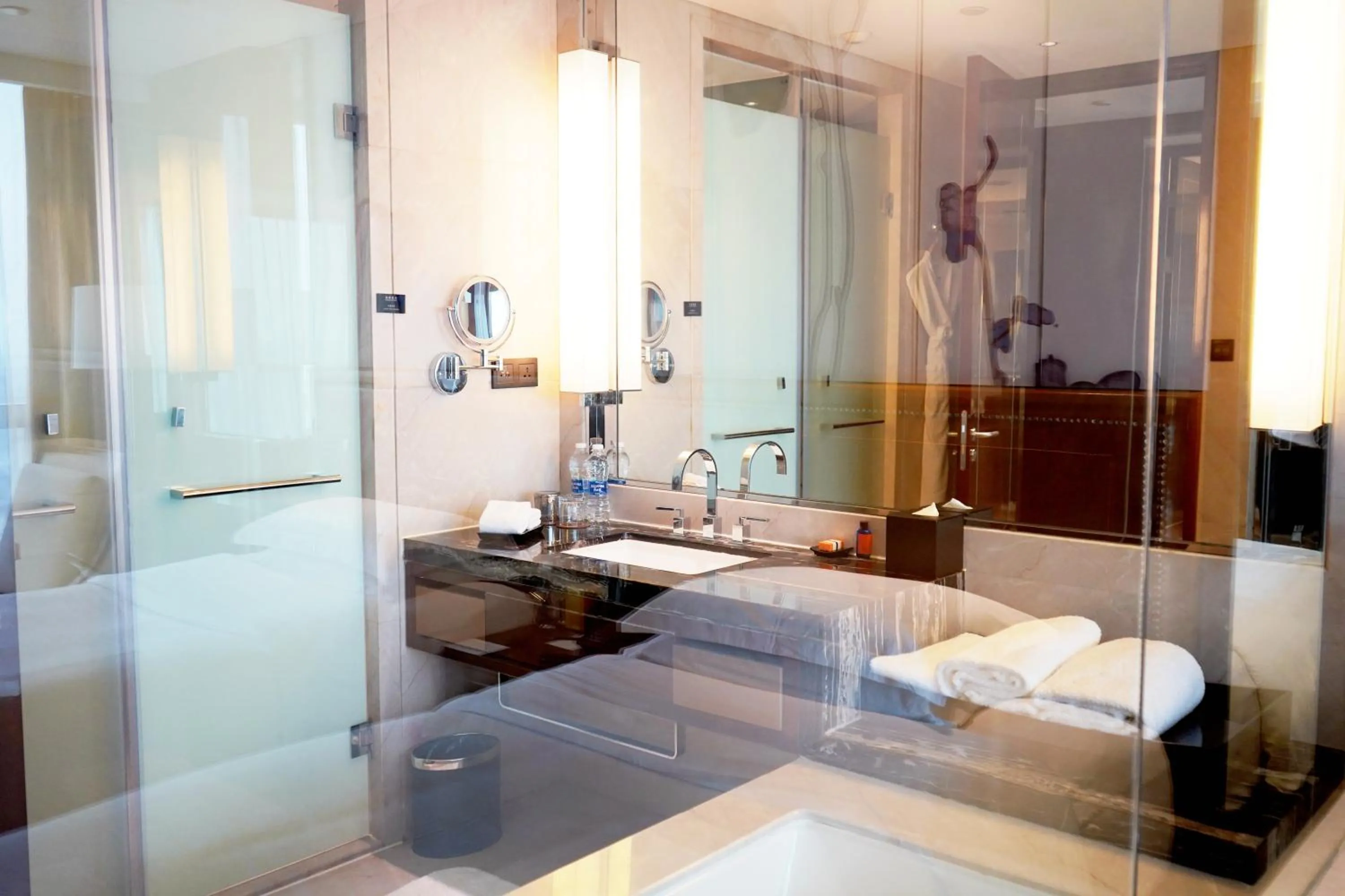 Bathroom in Minyoun Chengdu Dongda Hotel