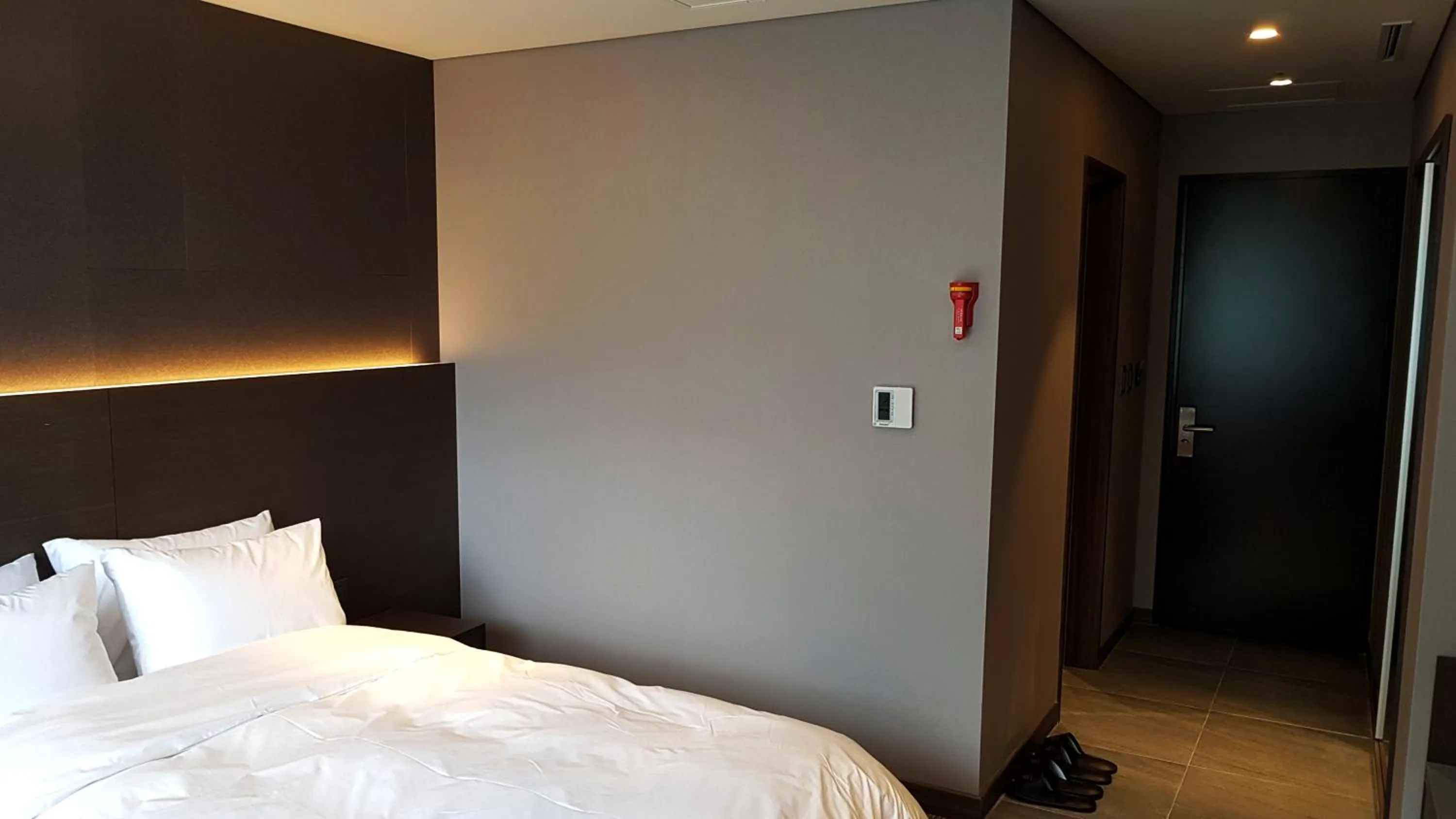 Bed in Mudeung Park Hotel