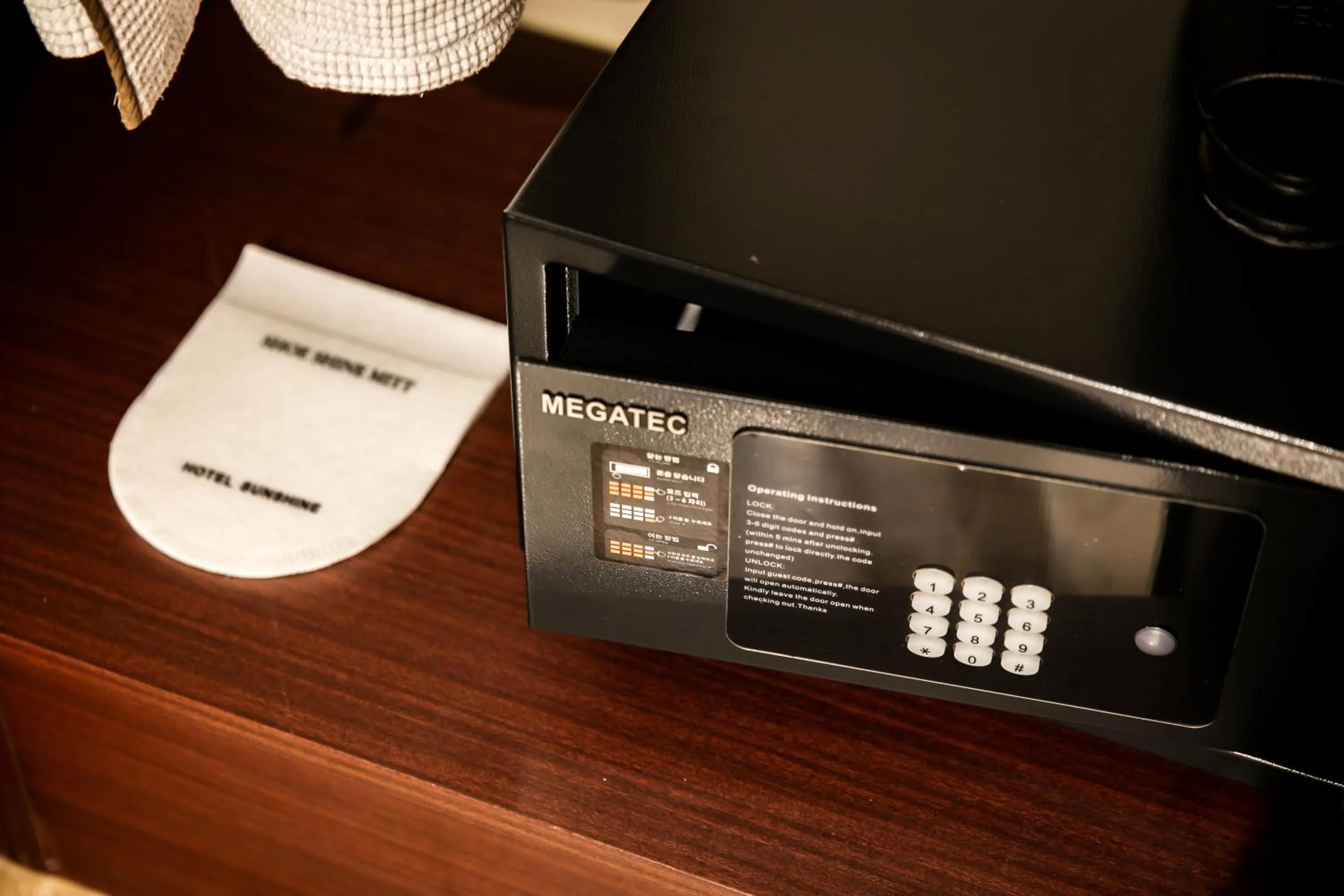 safe in Sunshine Hotel