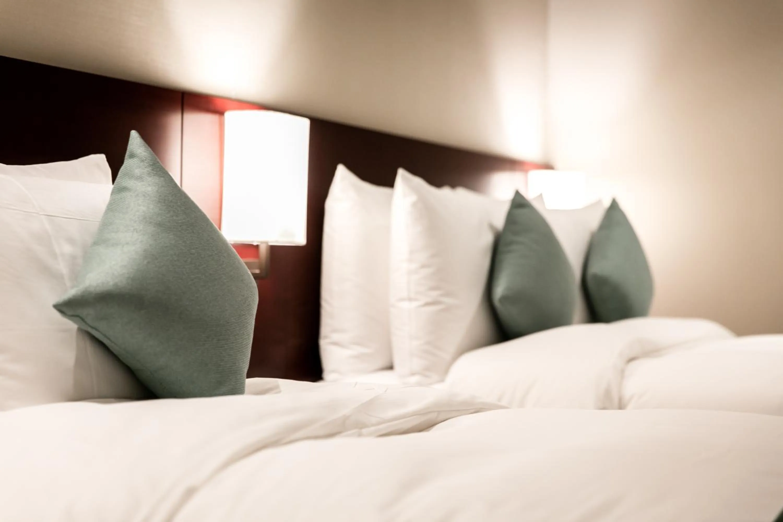 Decorative detail, Bed in Sunshine Hotel