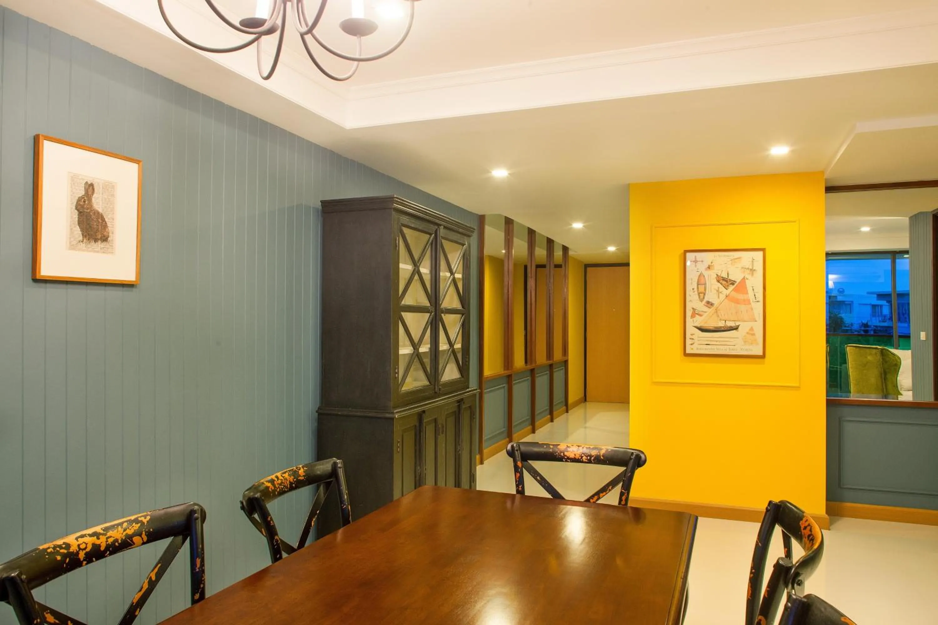 Dining area in Rocco Hua Hin Beach Seaview