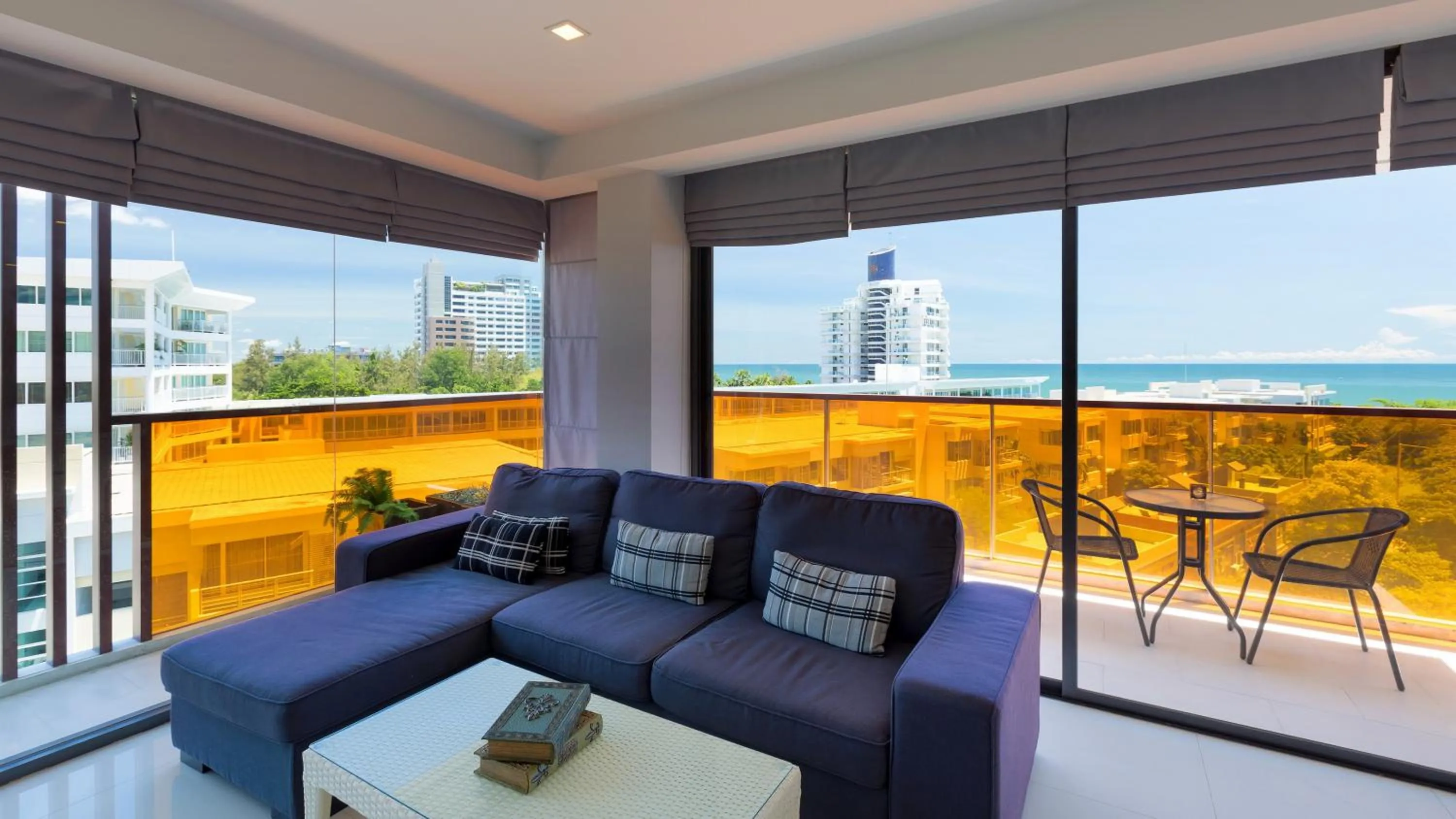 Living room in Rocco Hua Hin Beach Seaview