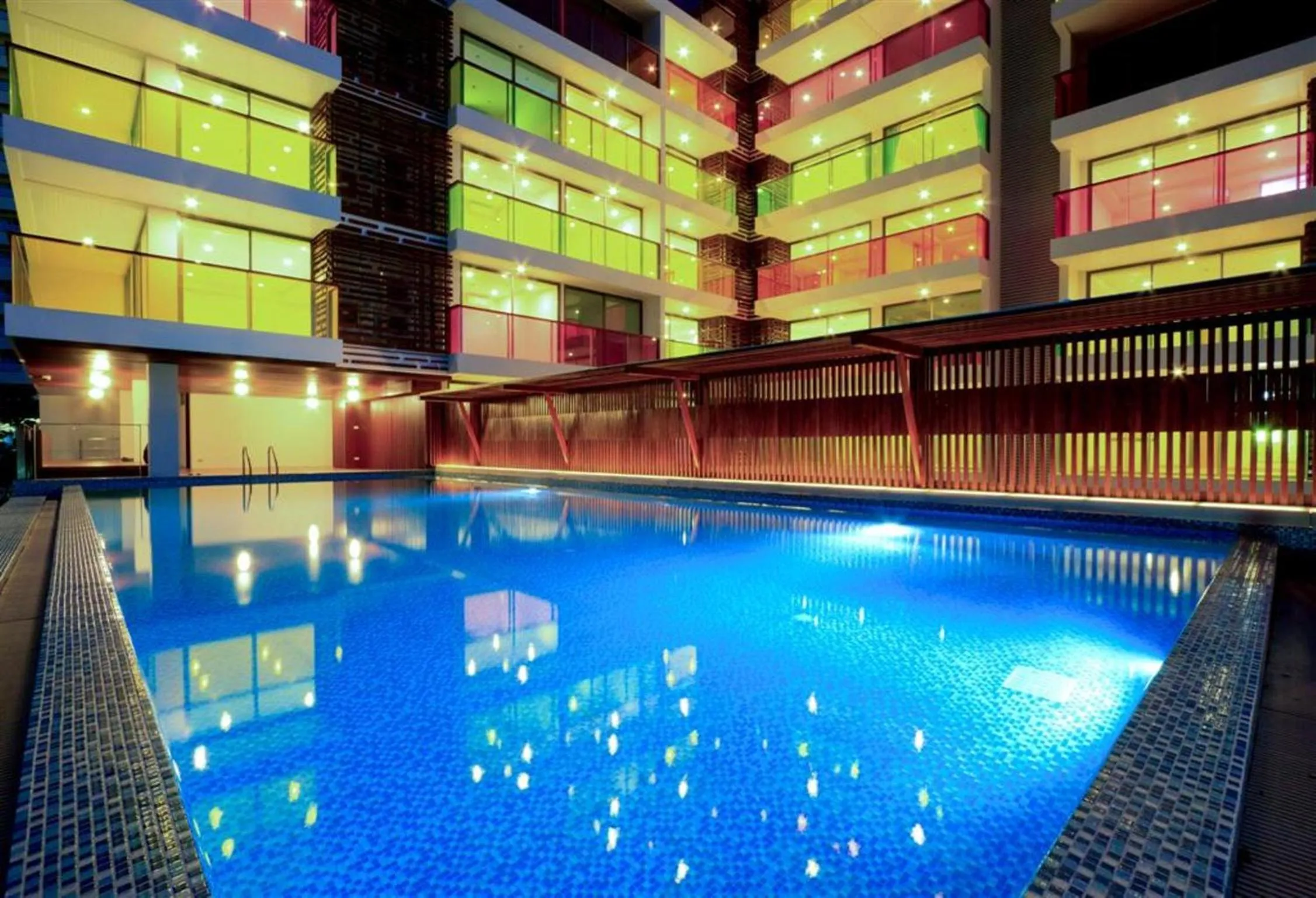 Pool view in Rocco Hua Hin Beach Seaview