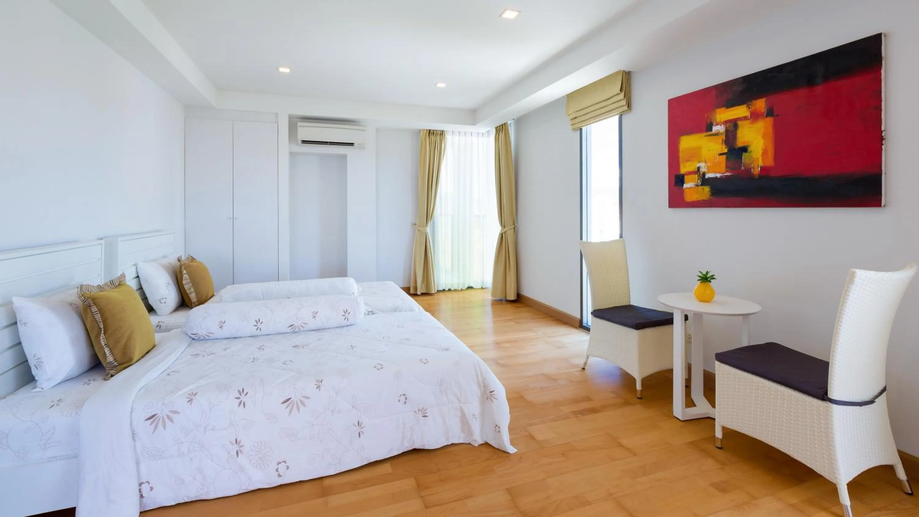 Bedroom, Bed in Rocco Hua Hin Beach Seaview