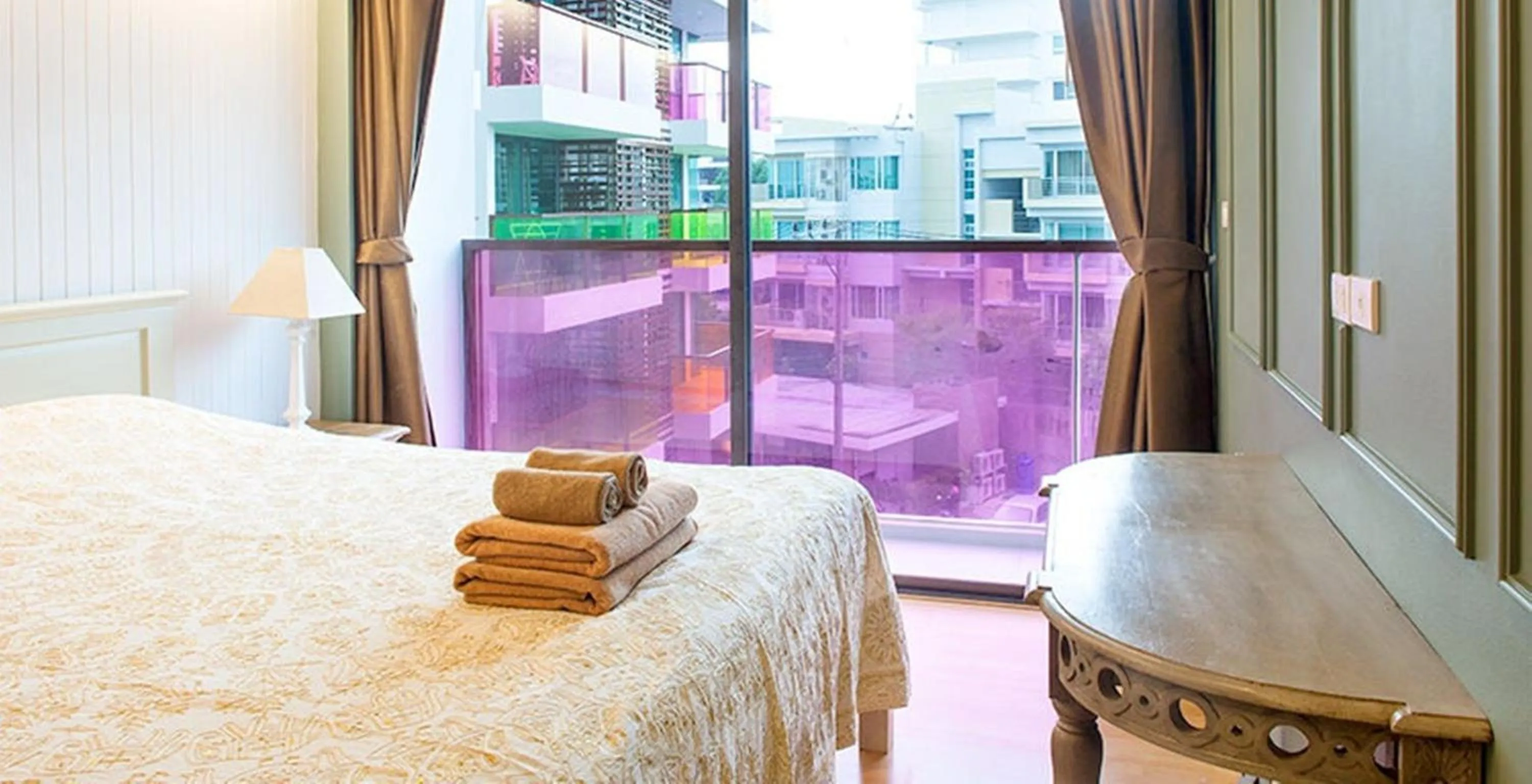 Bedroom, Bed in Rocco Hua Hin Beach Seaview