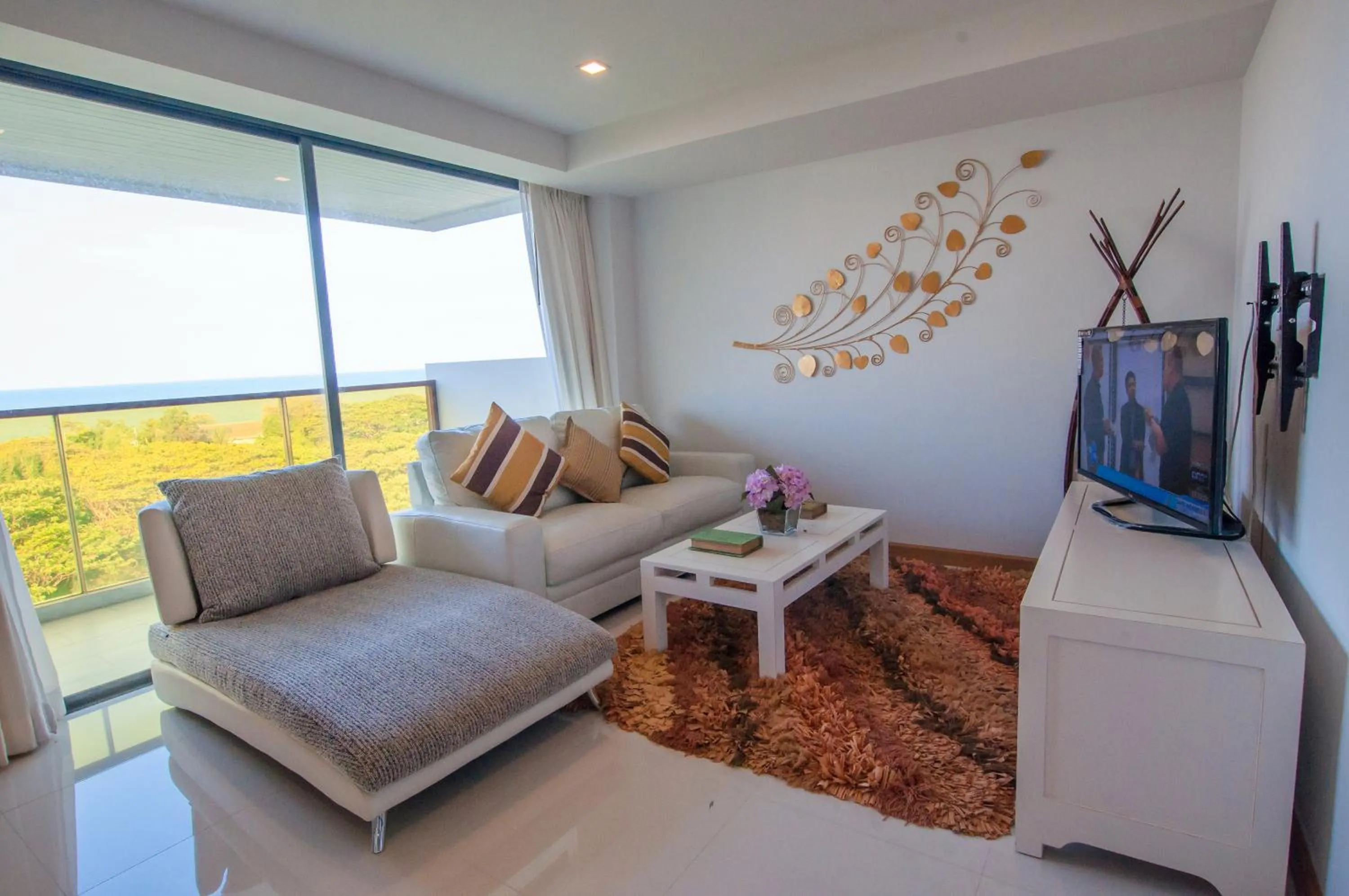 Living room in Rocco Hua Hin Beach Seaview