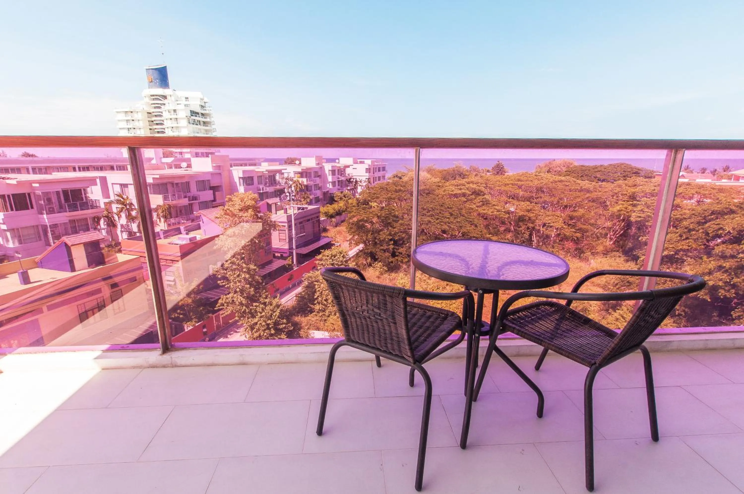 Balcony/Terrace in Rocco Hua Hin Beach Seaview