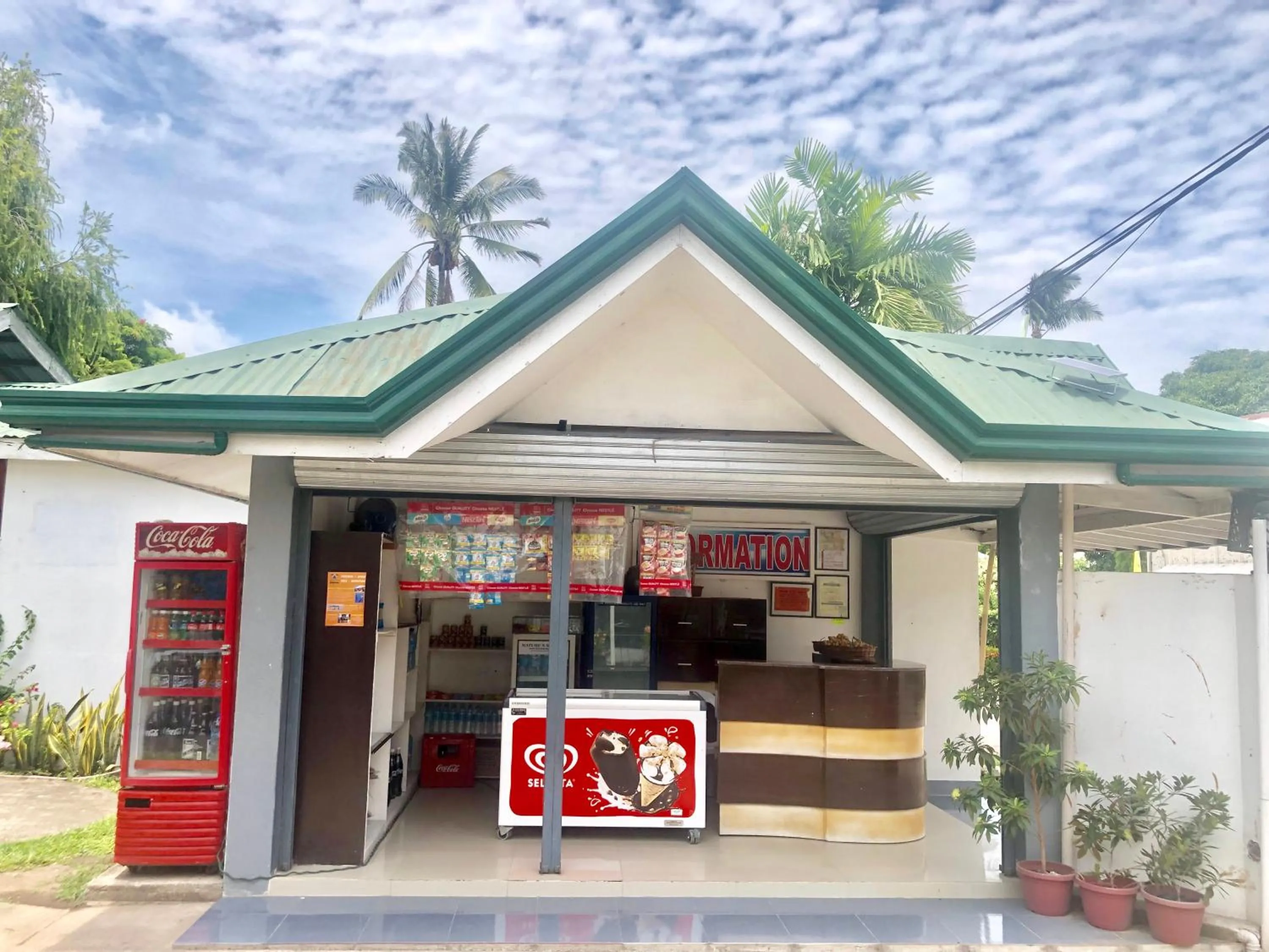 On site in Paguia’s Cottages