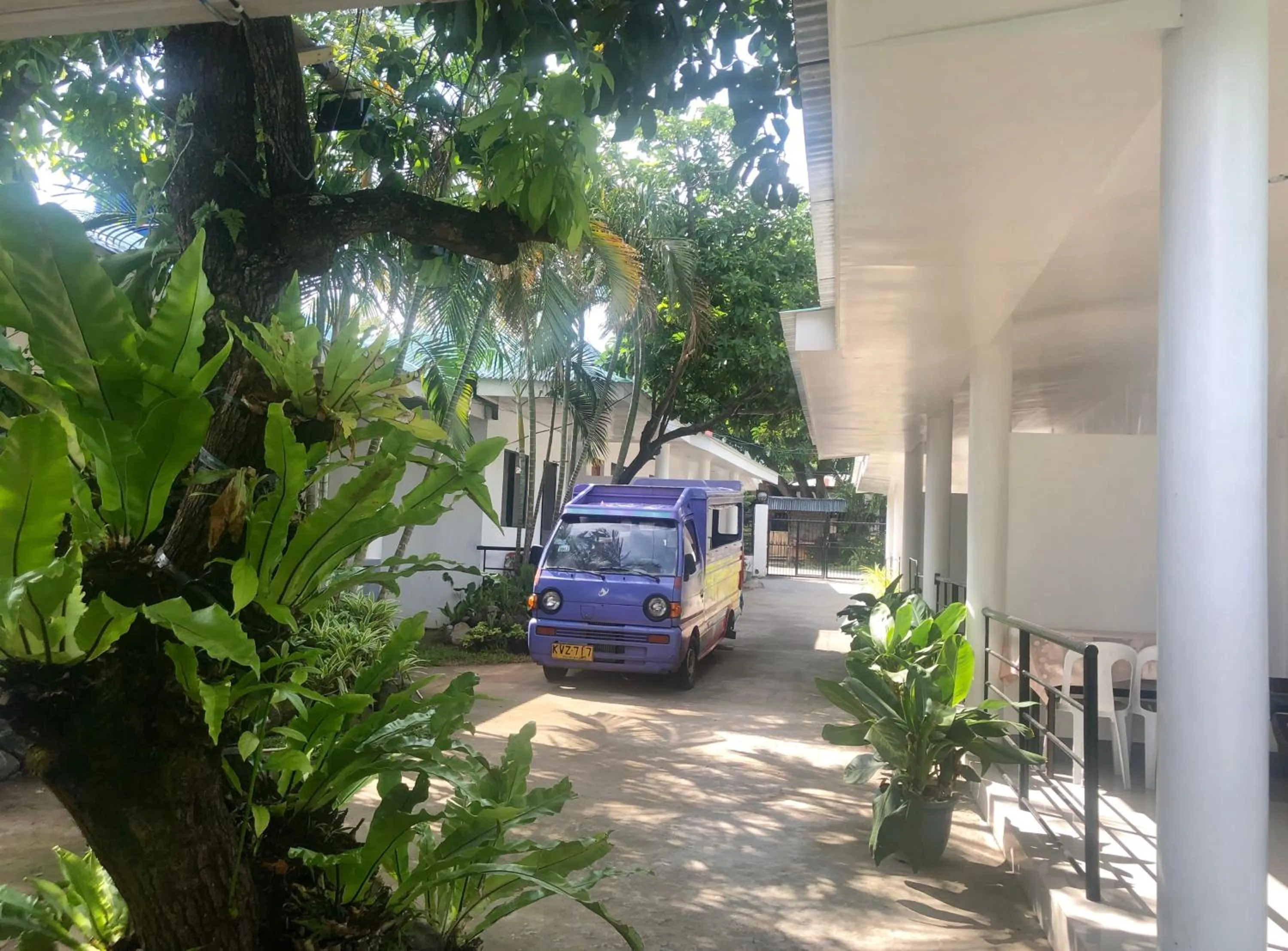 On site in Paguia’s Cottages