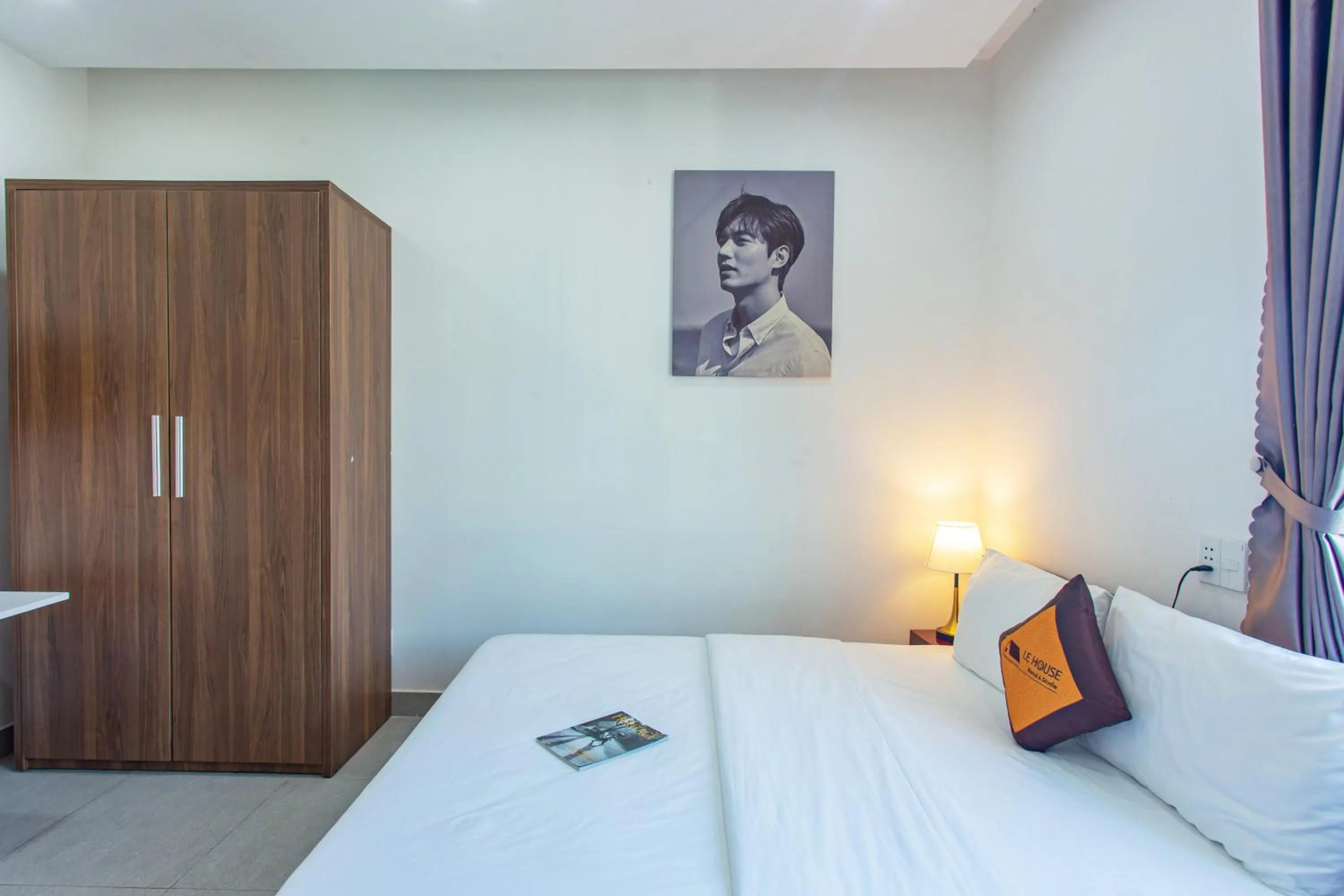 Decorative detail, Bed in Le House Hotel and Studio