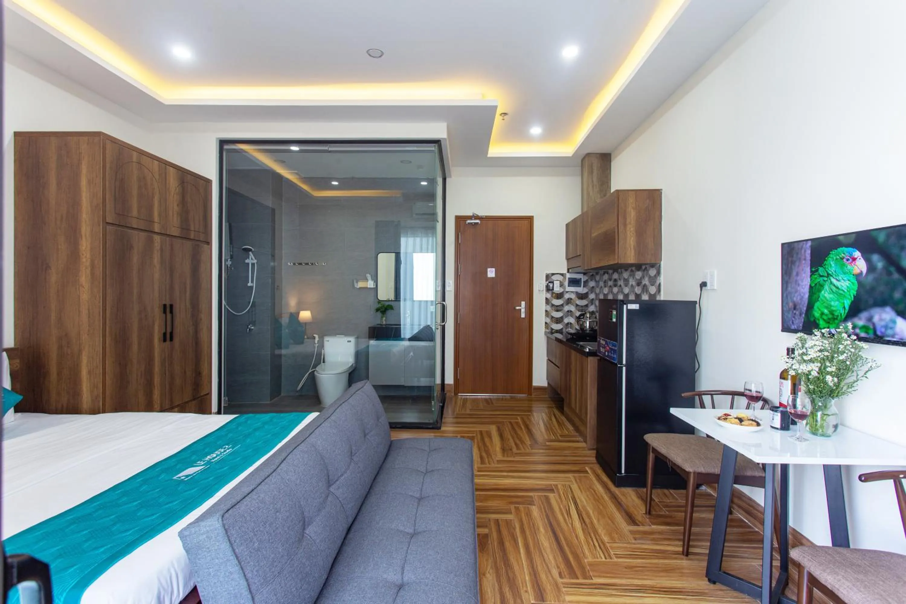 Bedroom, Bed in Le House Hotel and Studio