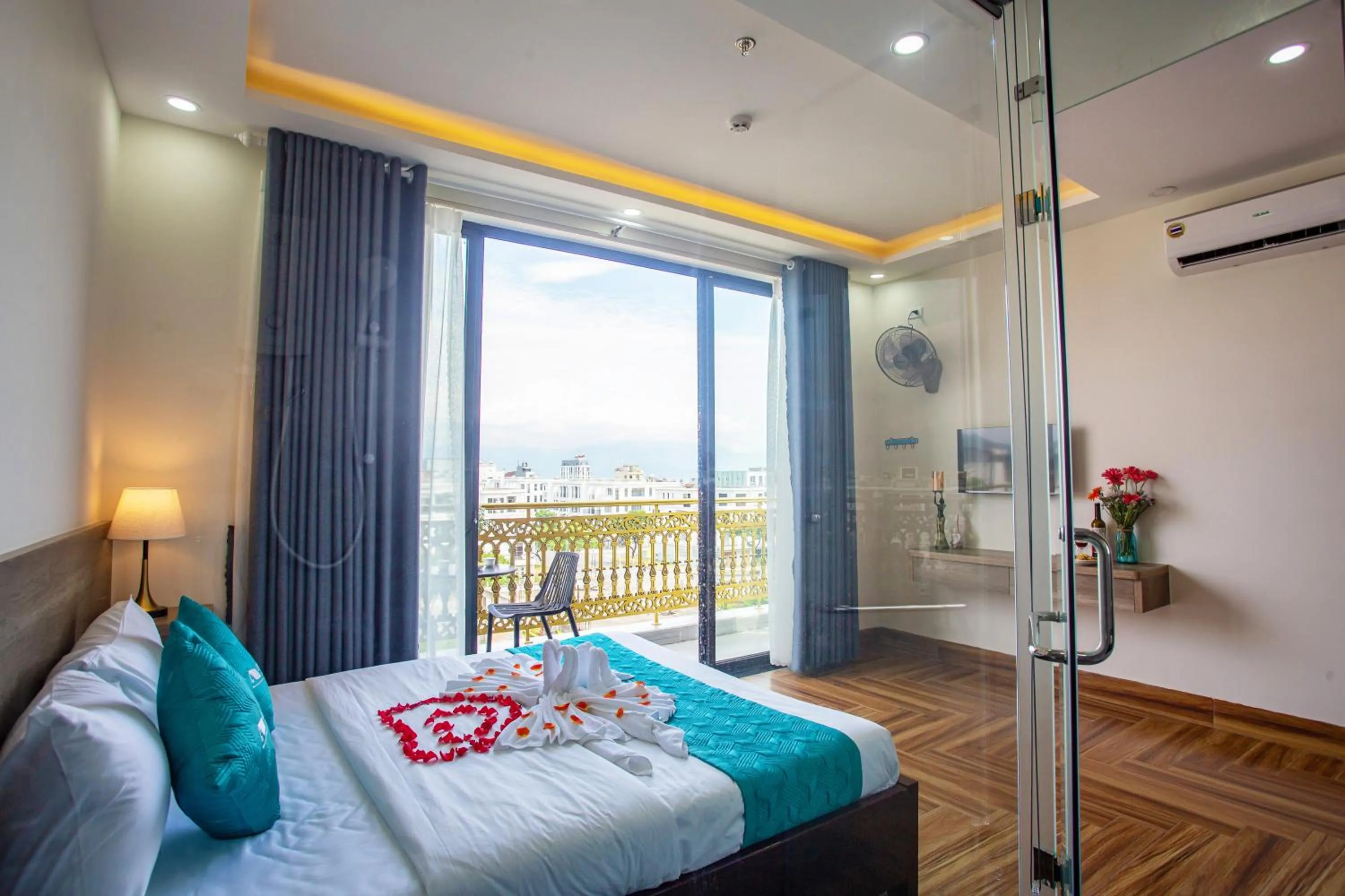 Bed in Le House Hotel and Studio