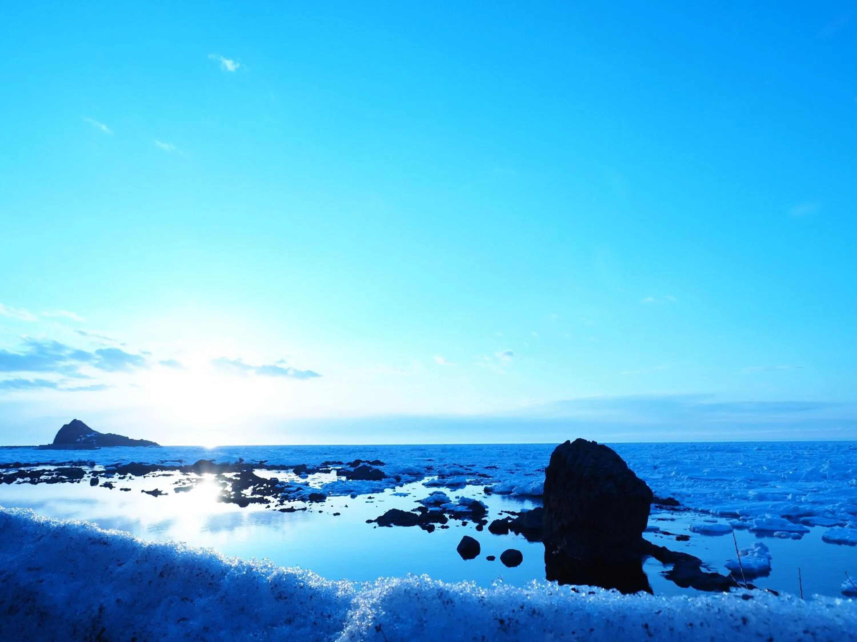 Sea view in Hotel Kifu Club Shiretoko