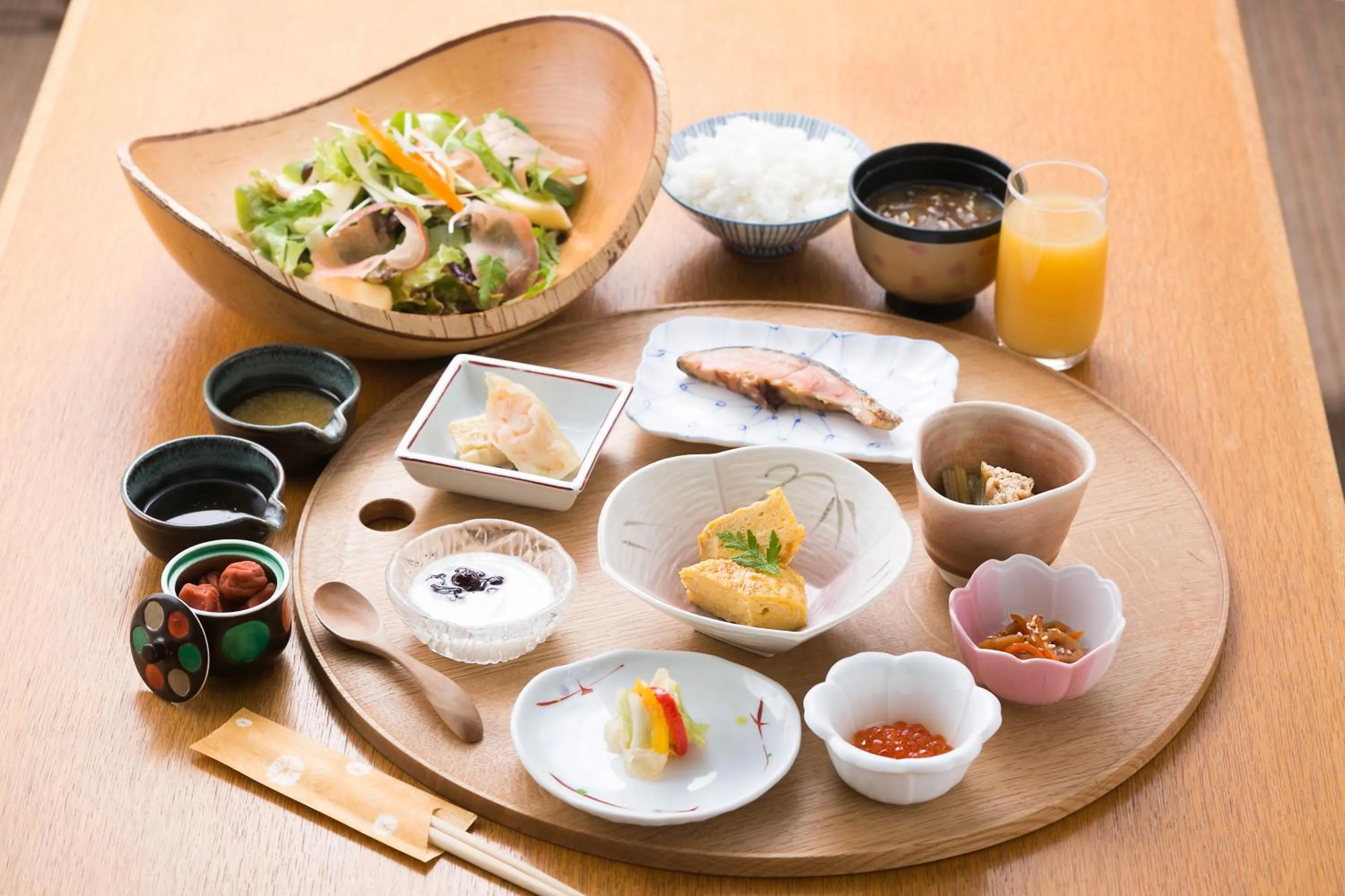 Breakfast in Hotel Kifu Club Shiretoko