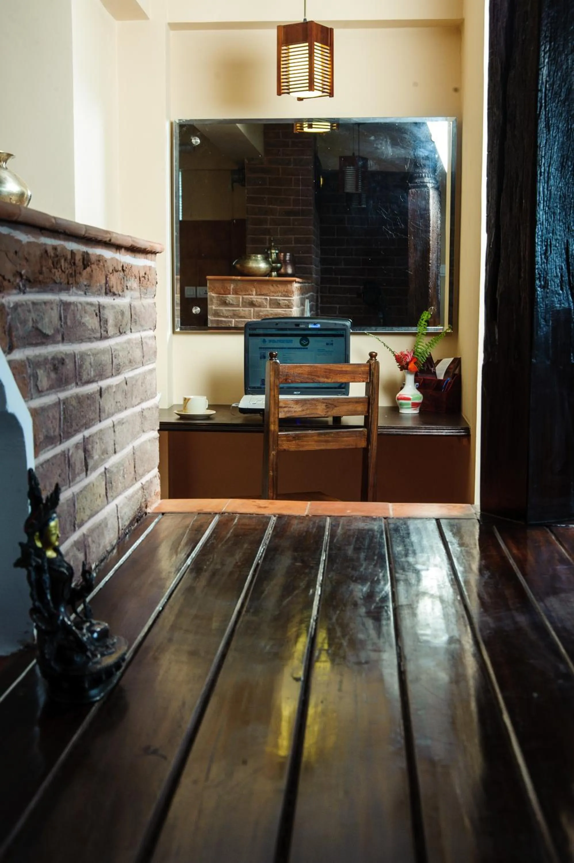 Seating area in Thagu Chhen, a Boutique Hotel