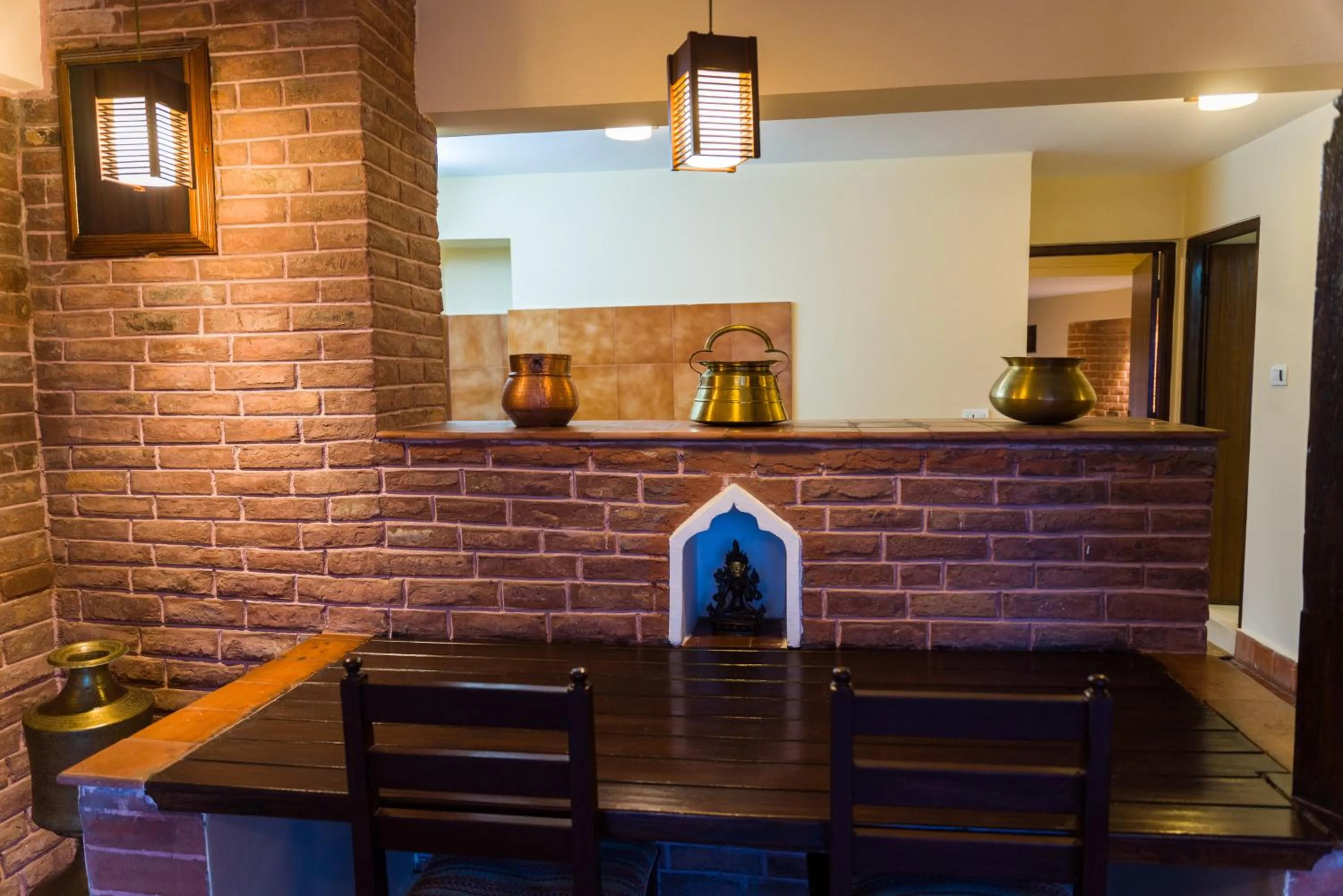 Kitchen or kitchenette in Thagu Chhen, a Boutique Hotel