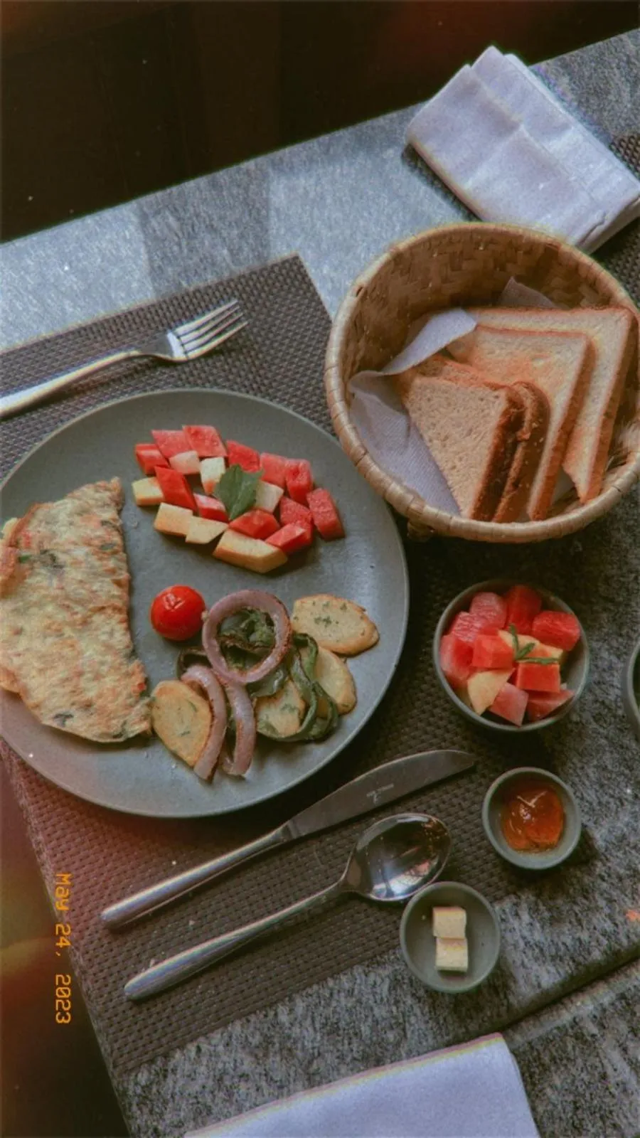 Food and drinks in Thagu Chhen, a Boutique Hotel