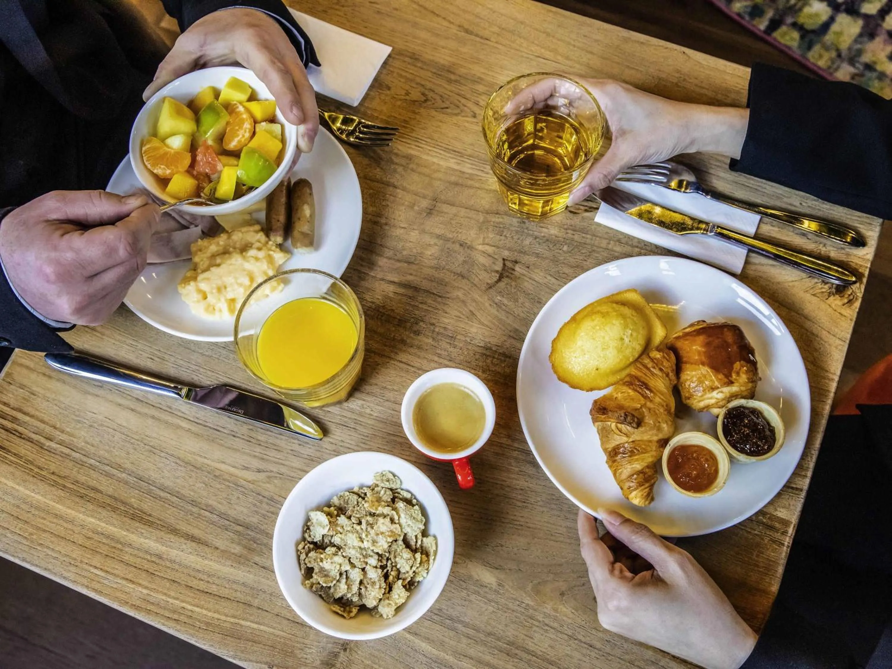 Breakfast in ibis Paris Place d’Italie 13ème