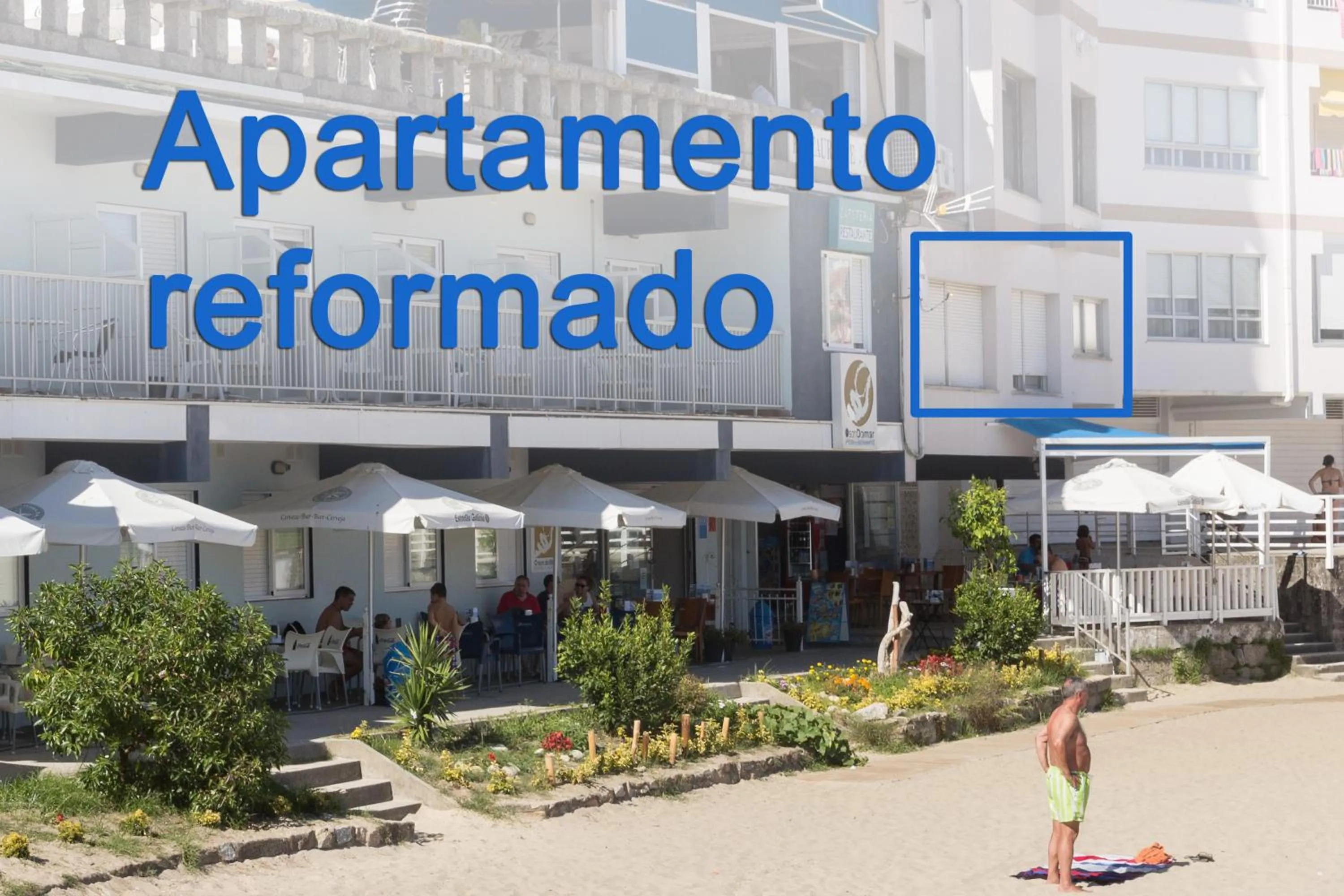 Facade/entrance in O Son Do Mar