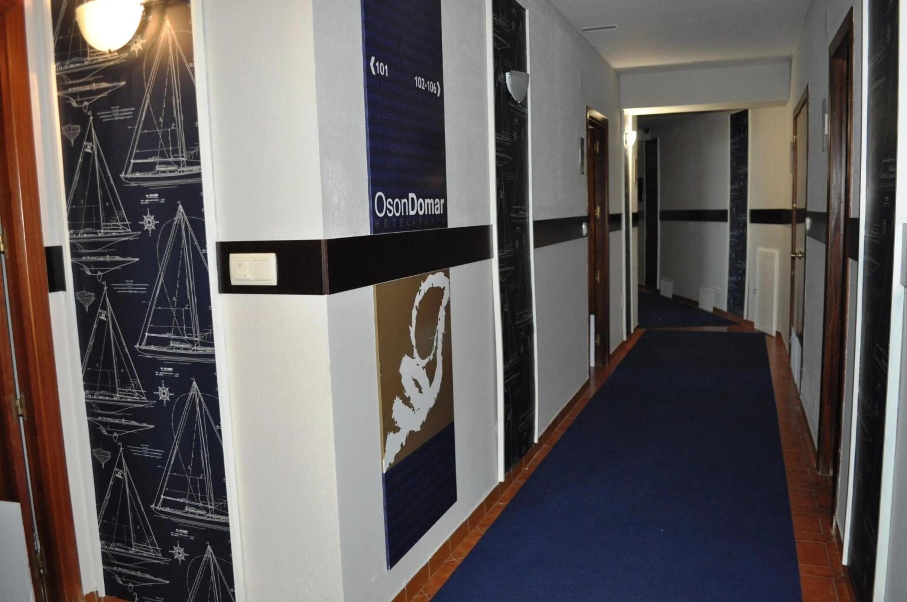 Decorative detail in O Son Do Mar