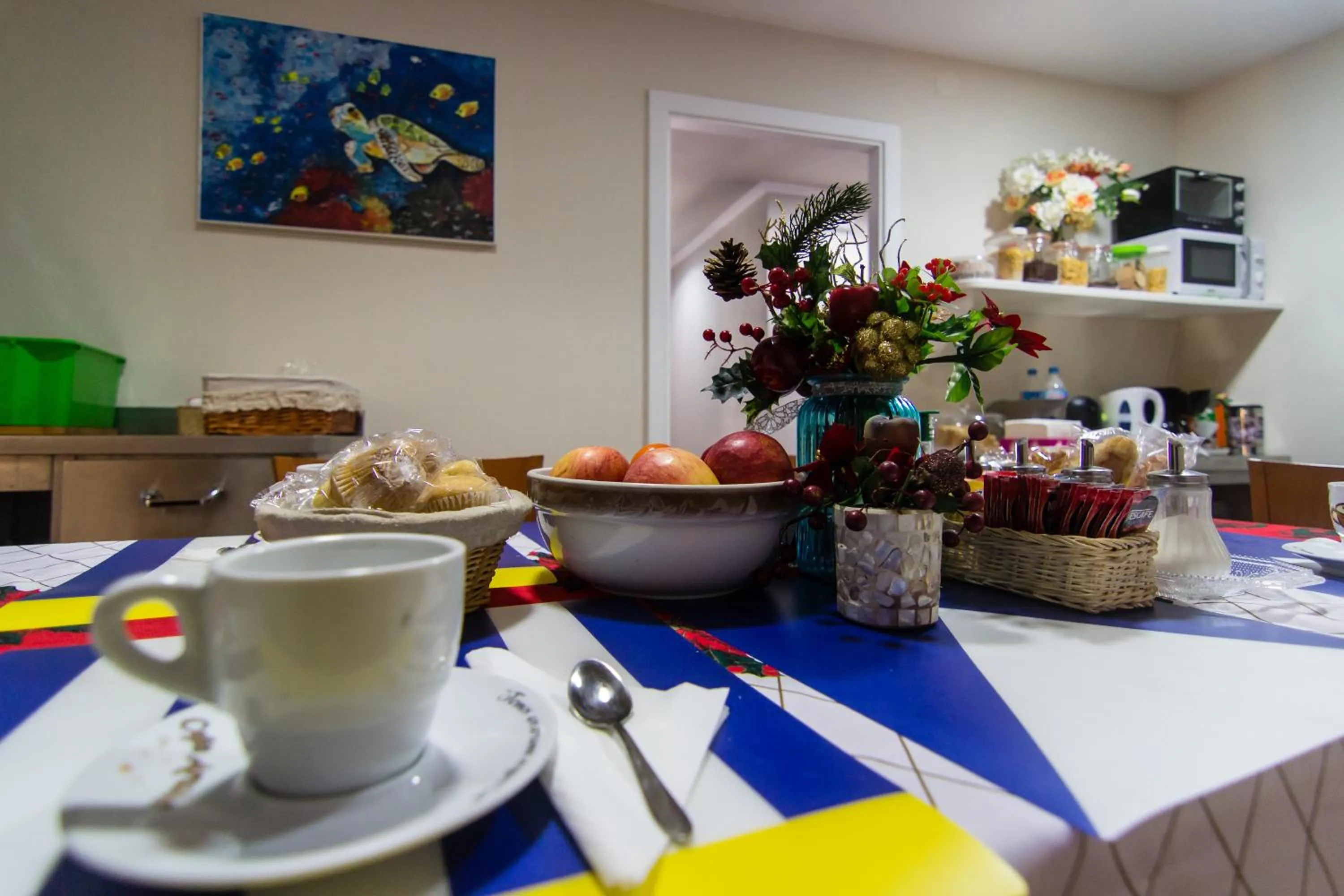 Communal lounge/ TV room in O Son Do Mar