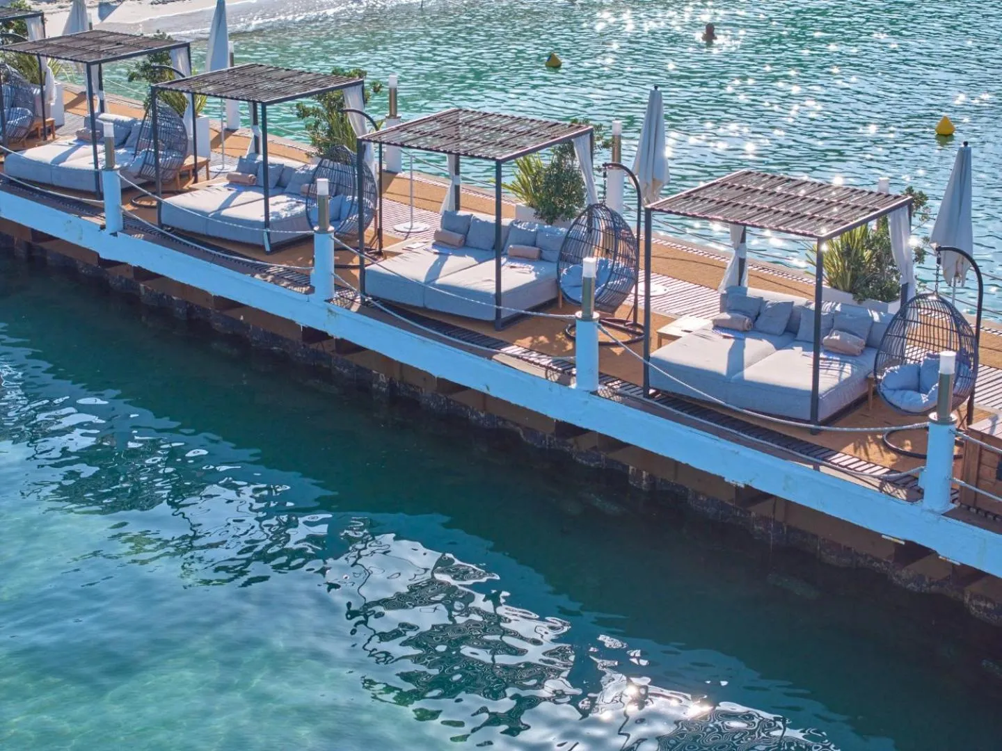 Beach in Hôtel Martinez, in The Unbound Collection by Hyatt