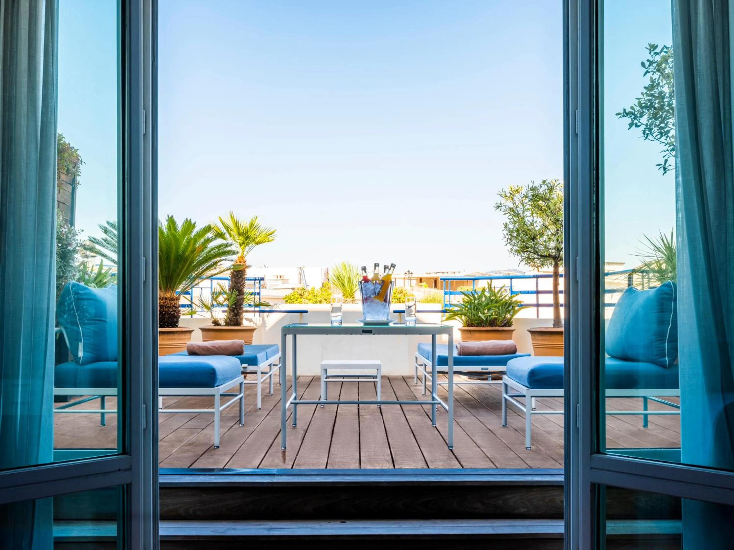 Balcony/Terrace in Hôtel Martinez, in The Unbound Collection by Hyatt