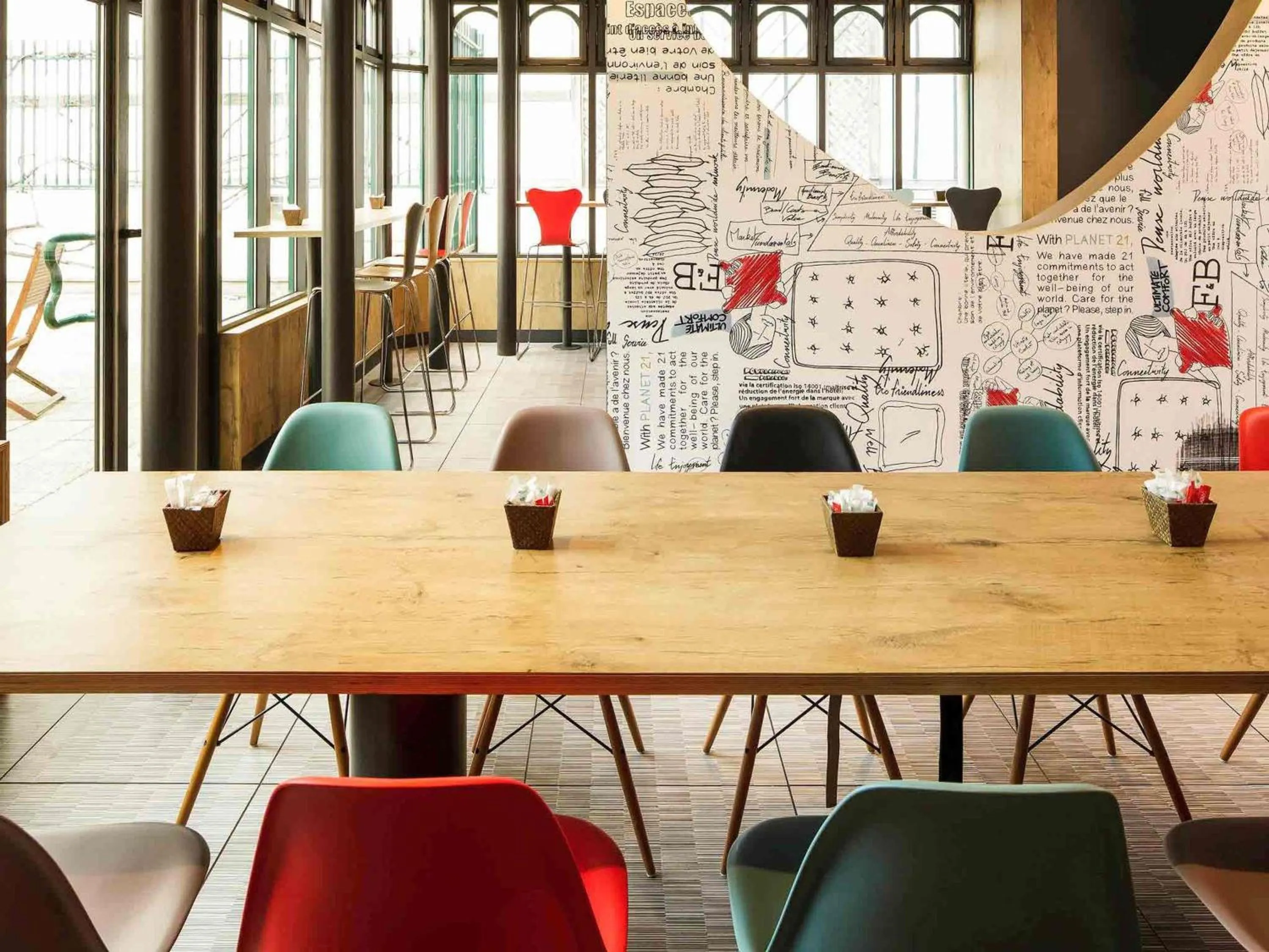 Breakfast in ibis Paris Gare de Lyon Ledru Rollin