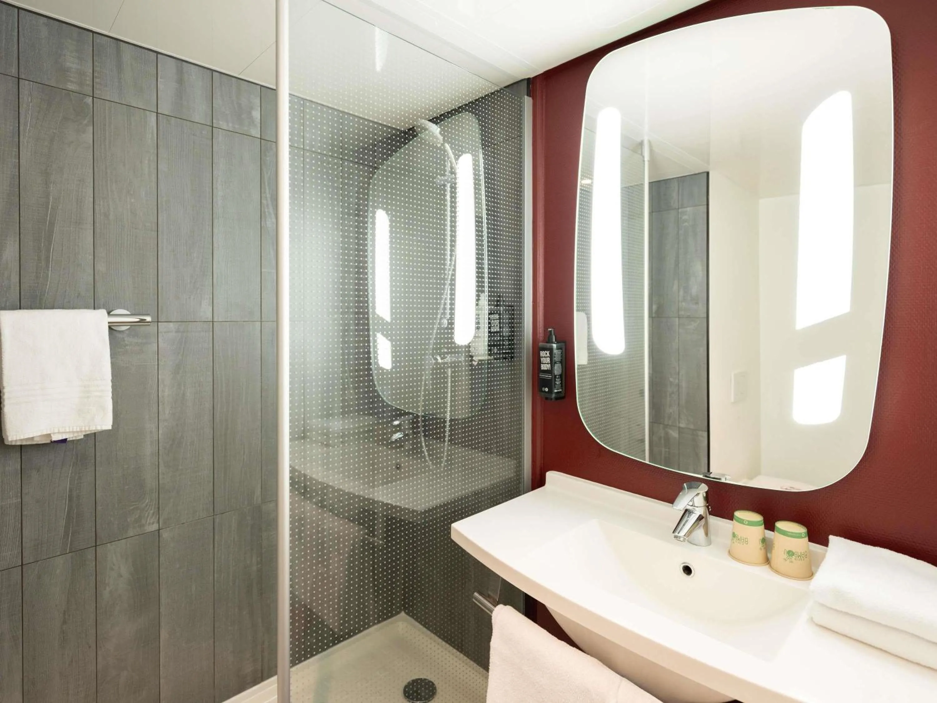 Bathroom in ibis Paris Gare de Lyon Ledru Rollin