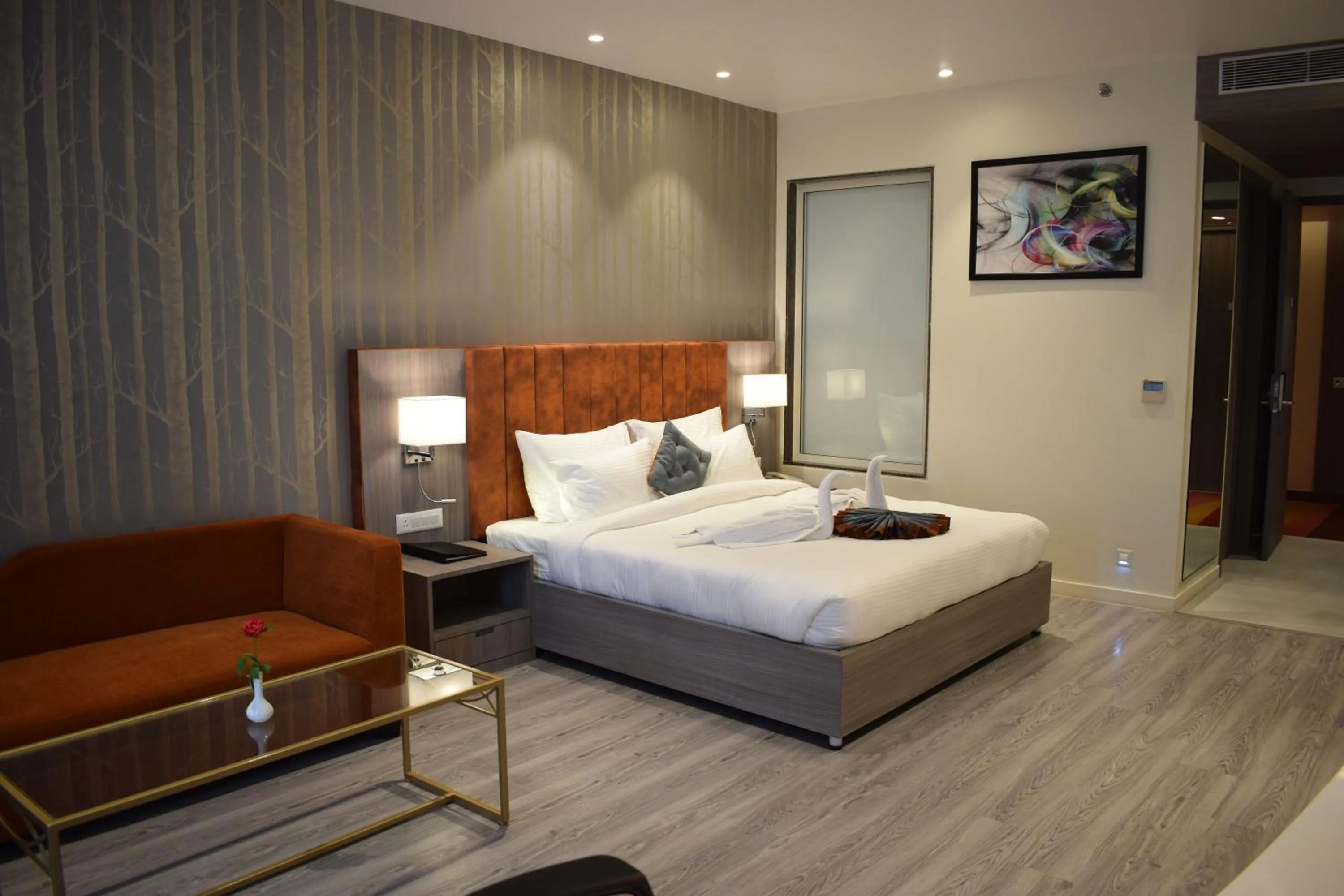 Bedroom, Bed in Hotel Deep Clarks Inn Lucknow