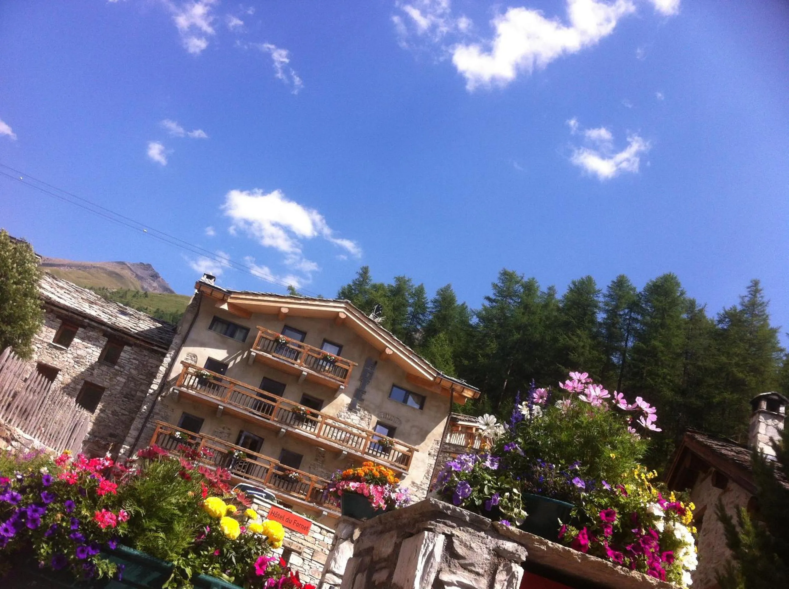Facade/entrance in Chalet Hotel Du Fornet