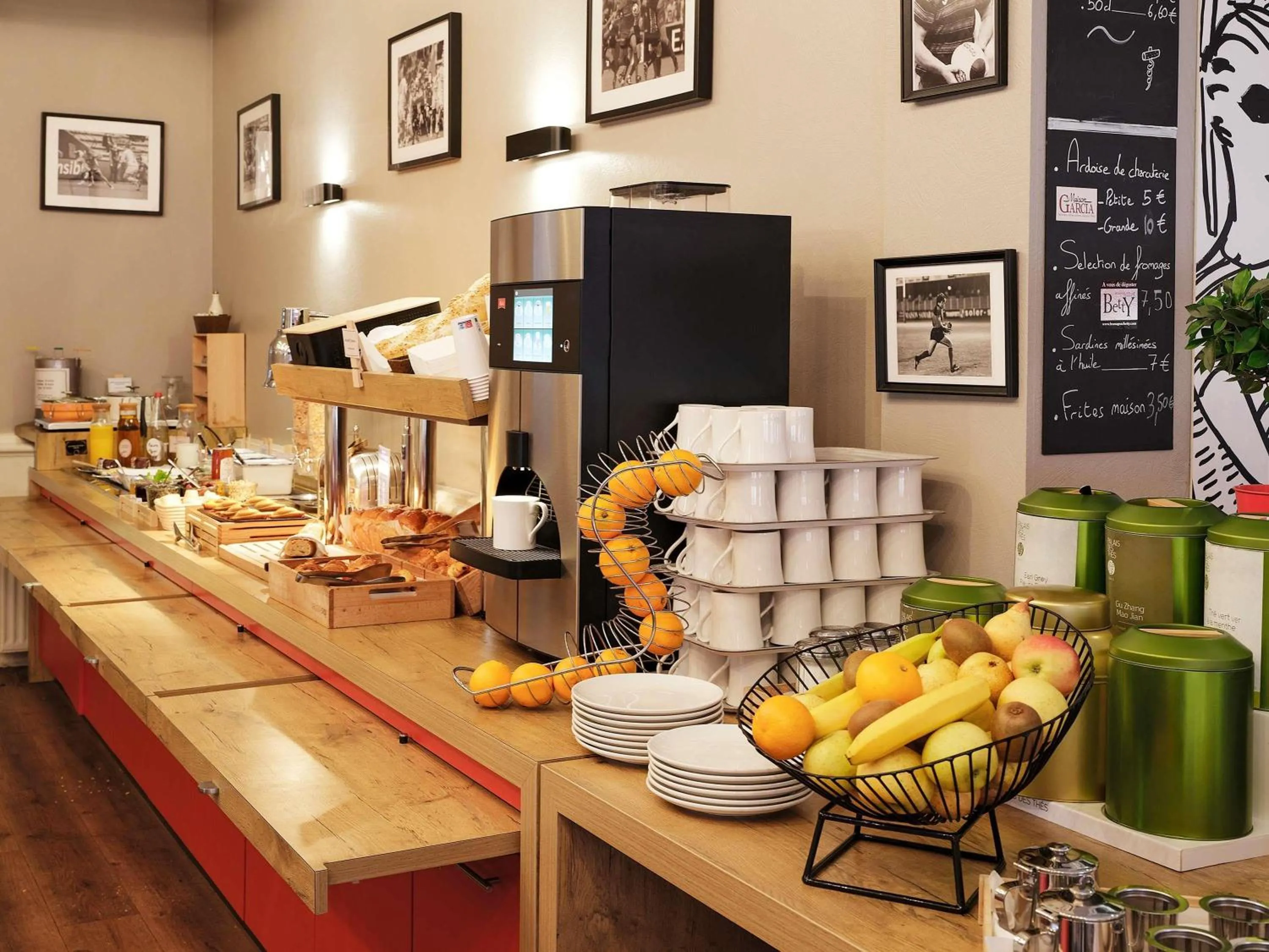 Breakfast in ibis Toulouse Gare Matabiau