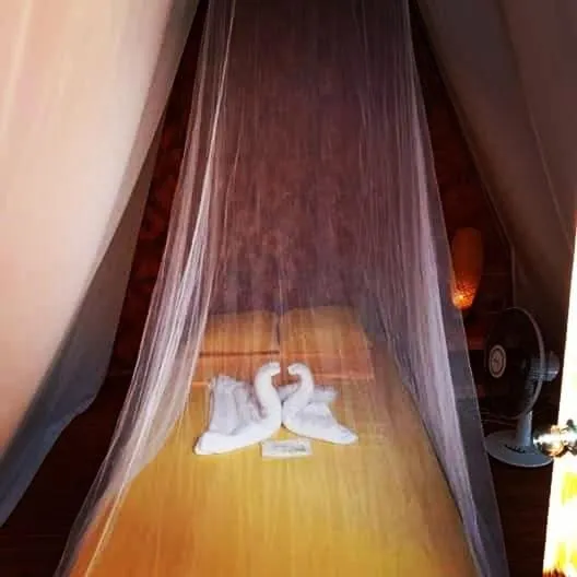 Photo of the whole room, Bed in SHUKRAN Apartelle