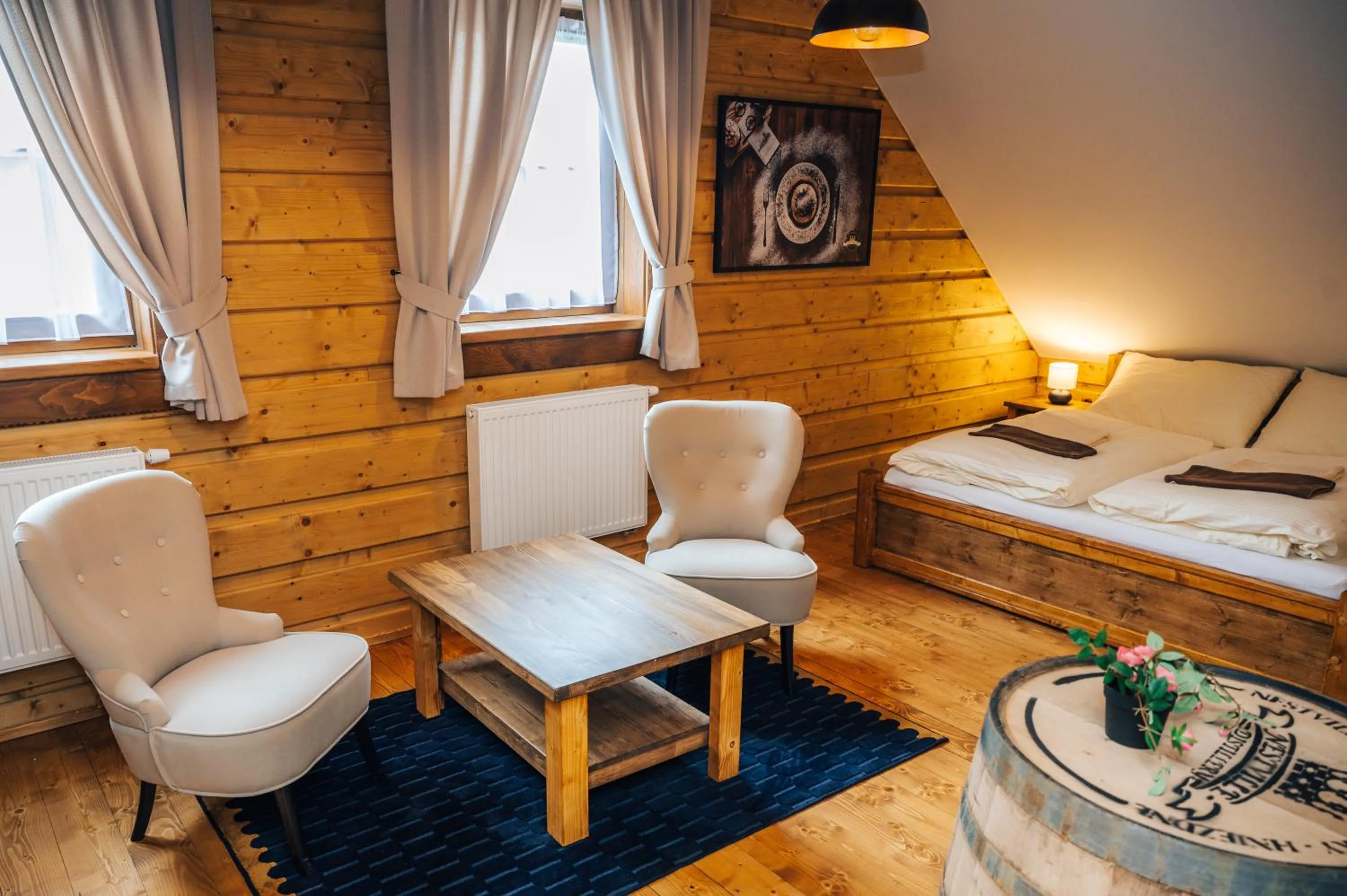 Bed in Nestville Apartments