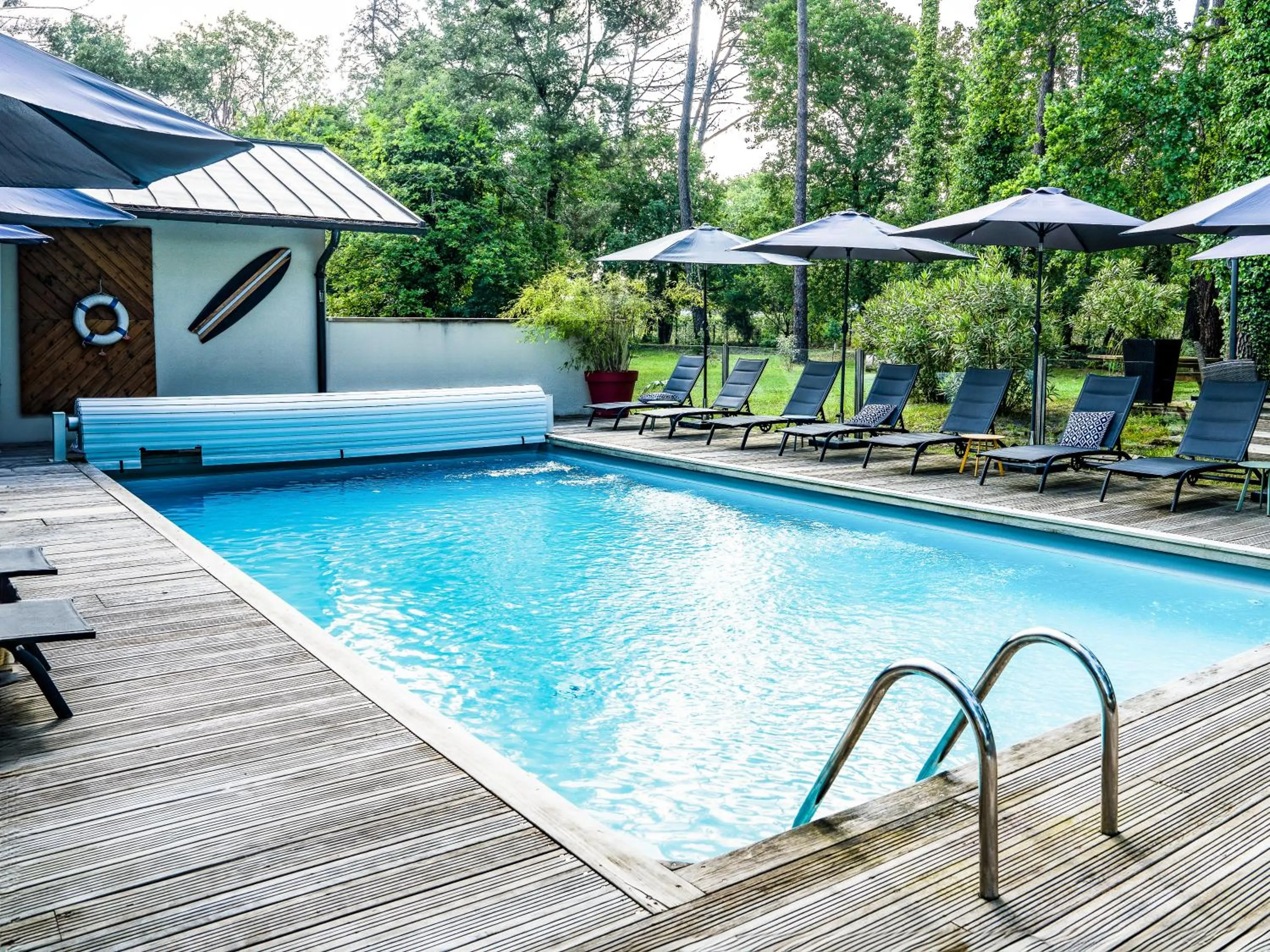 Swimming pool in ibis Arcachon la Teste de Buch