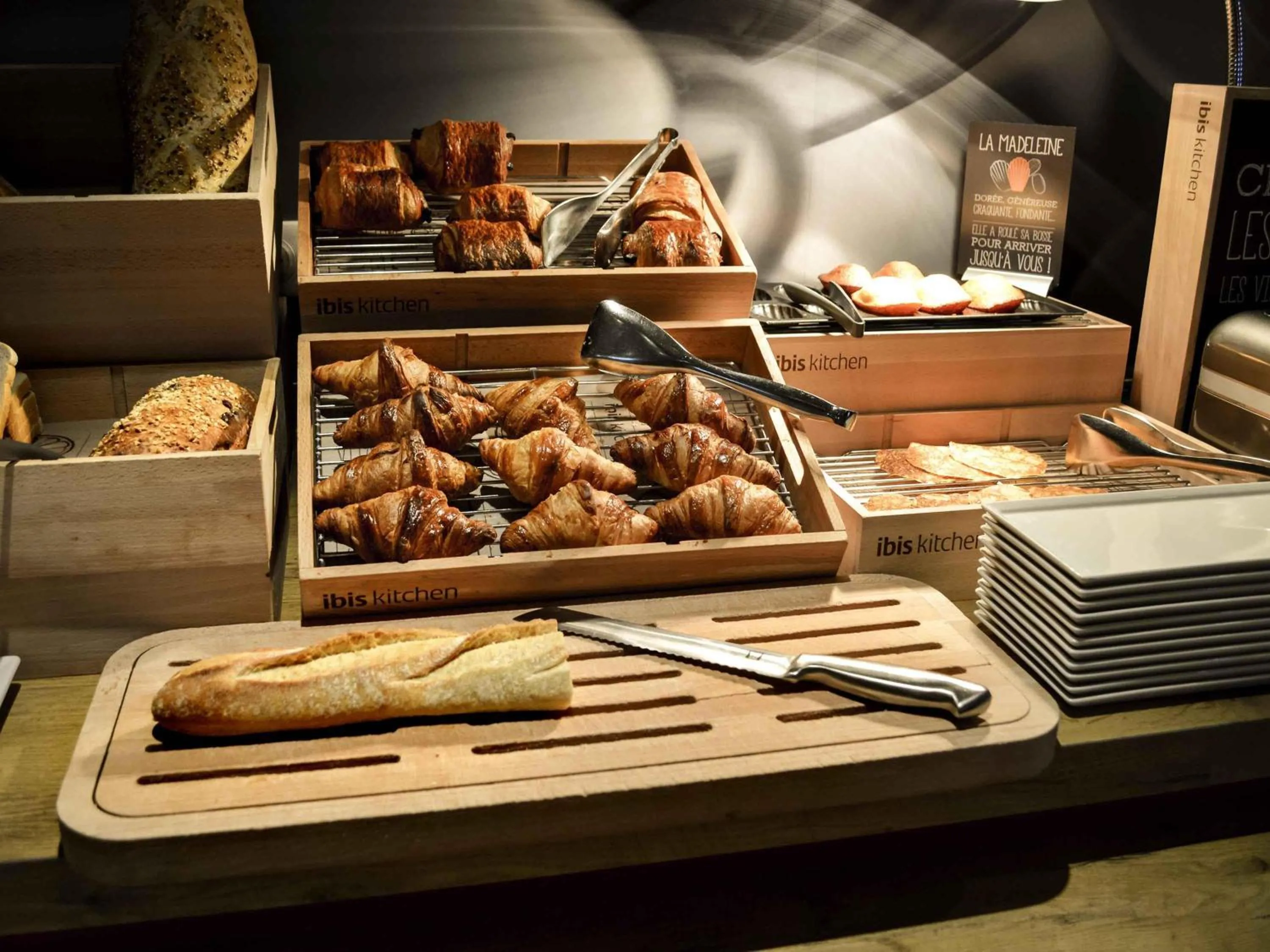 Breakfast in ibis Honfleur