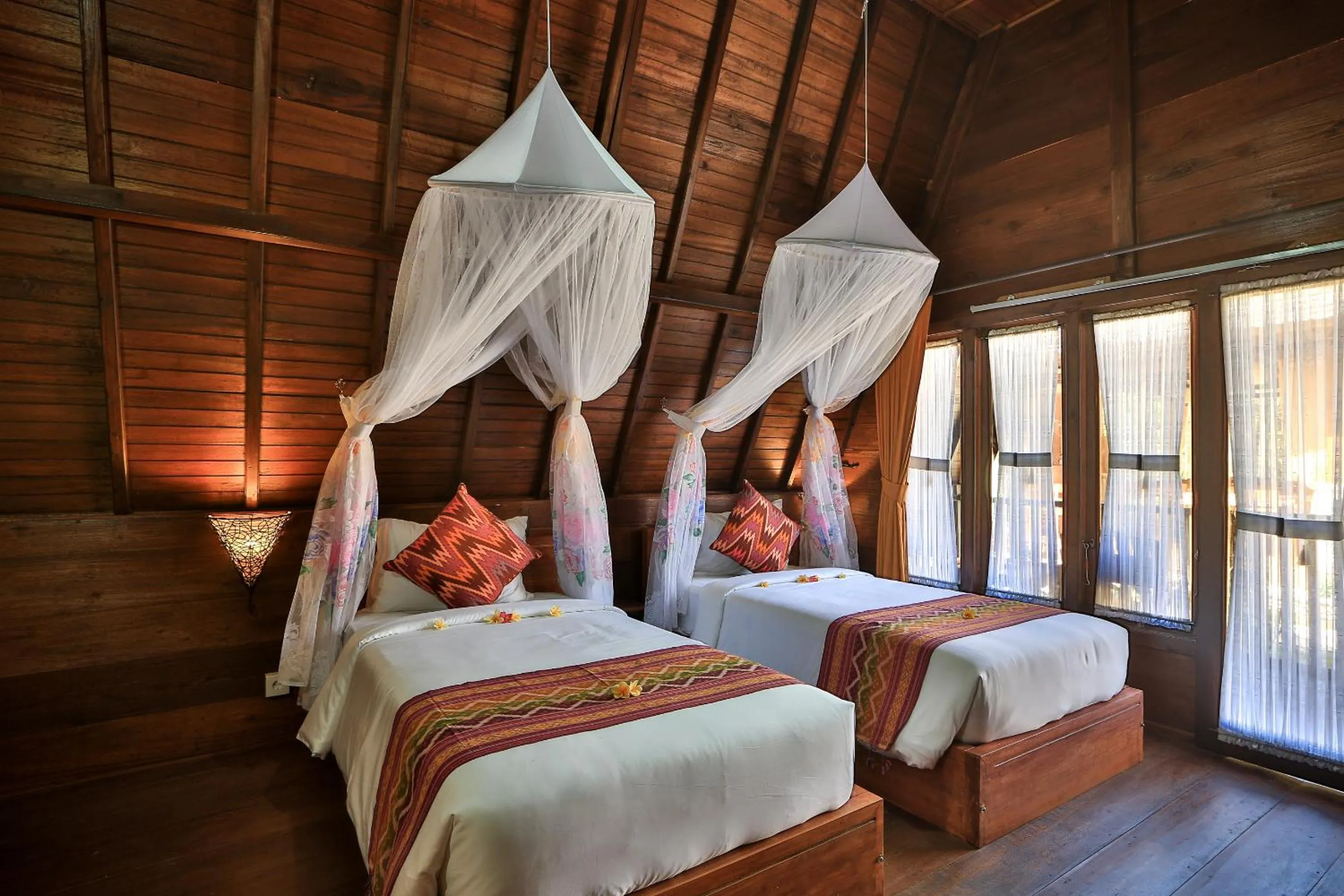 Bed in Mahaloka Valley Nusa Penida