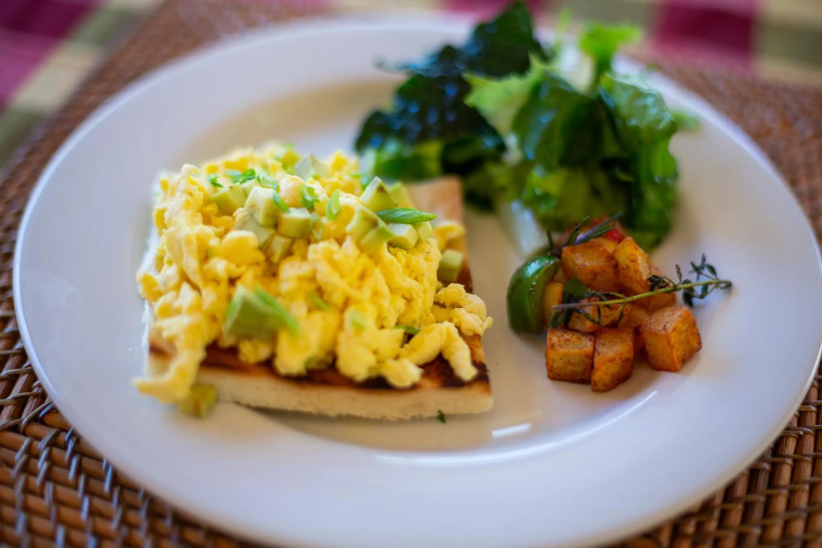 Food in Mahaloka Valley Nusa Penida