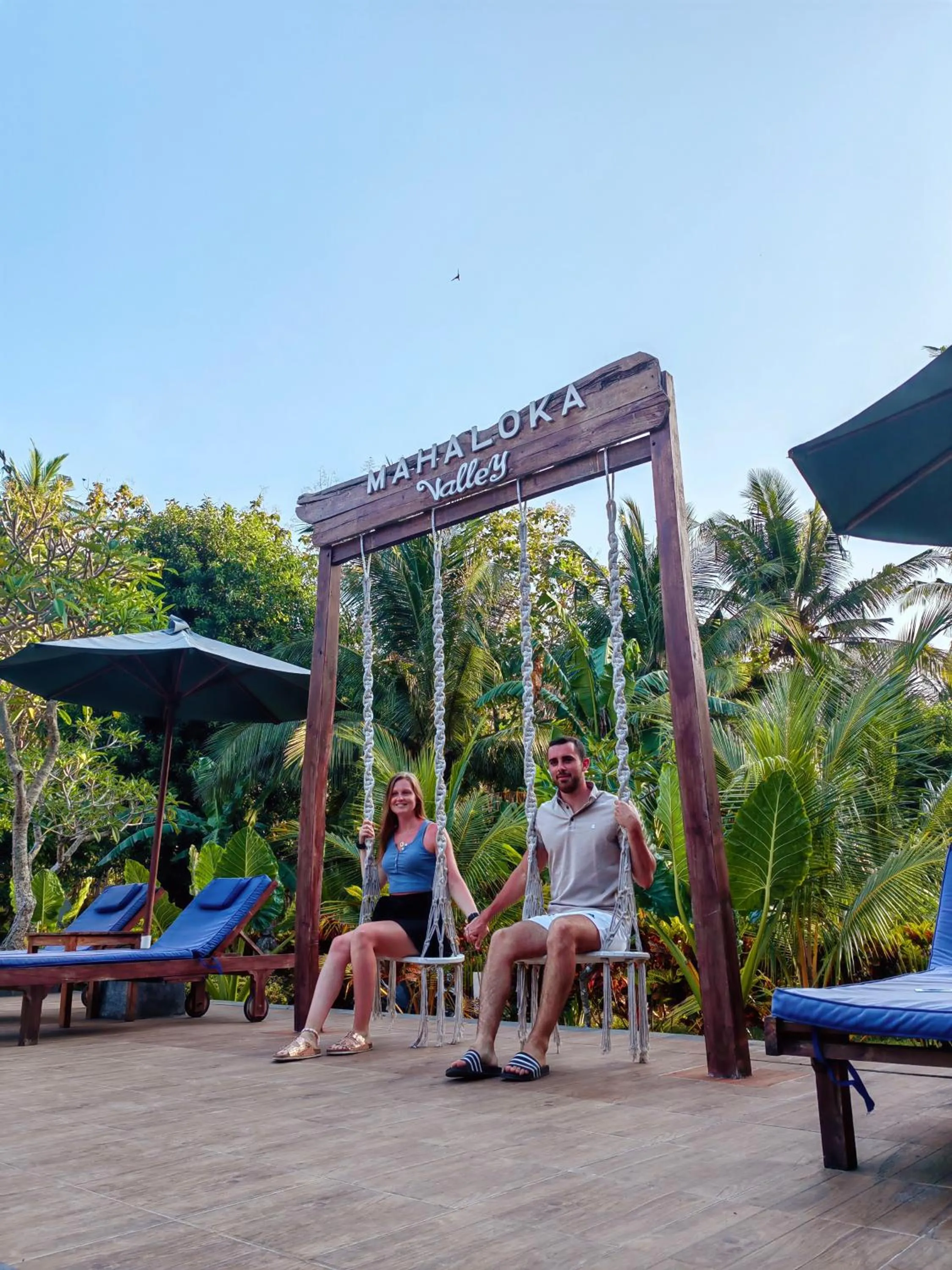 Guests in Mahaloka Valley Nusa Penida