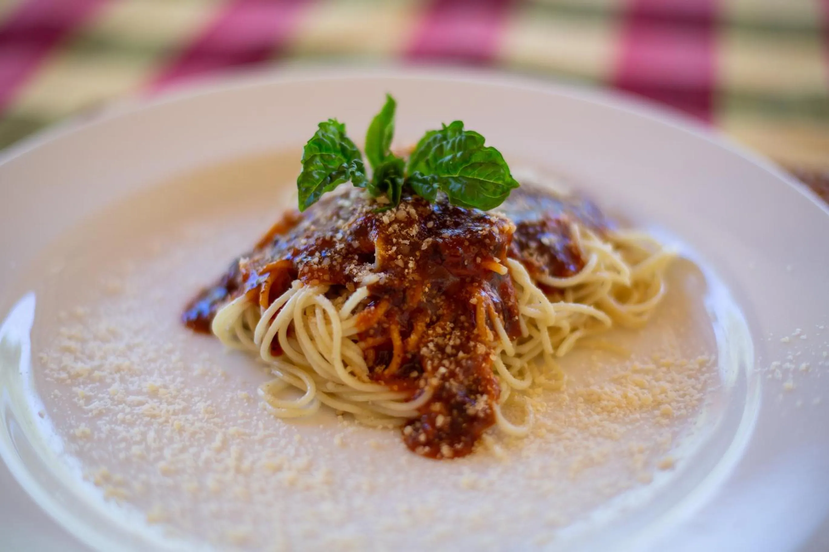 Food in Mahaloka Valley Nusa Penida