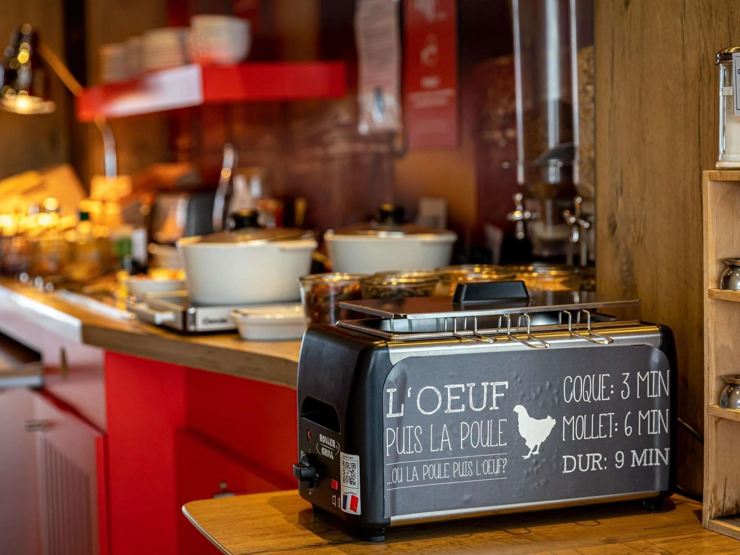 Breakfast in ibis Paris Boulogne Billancourt