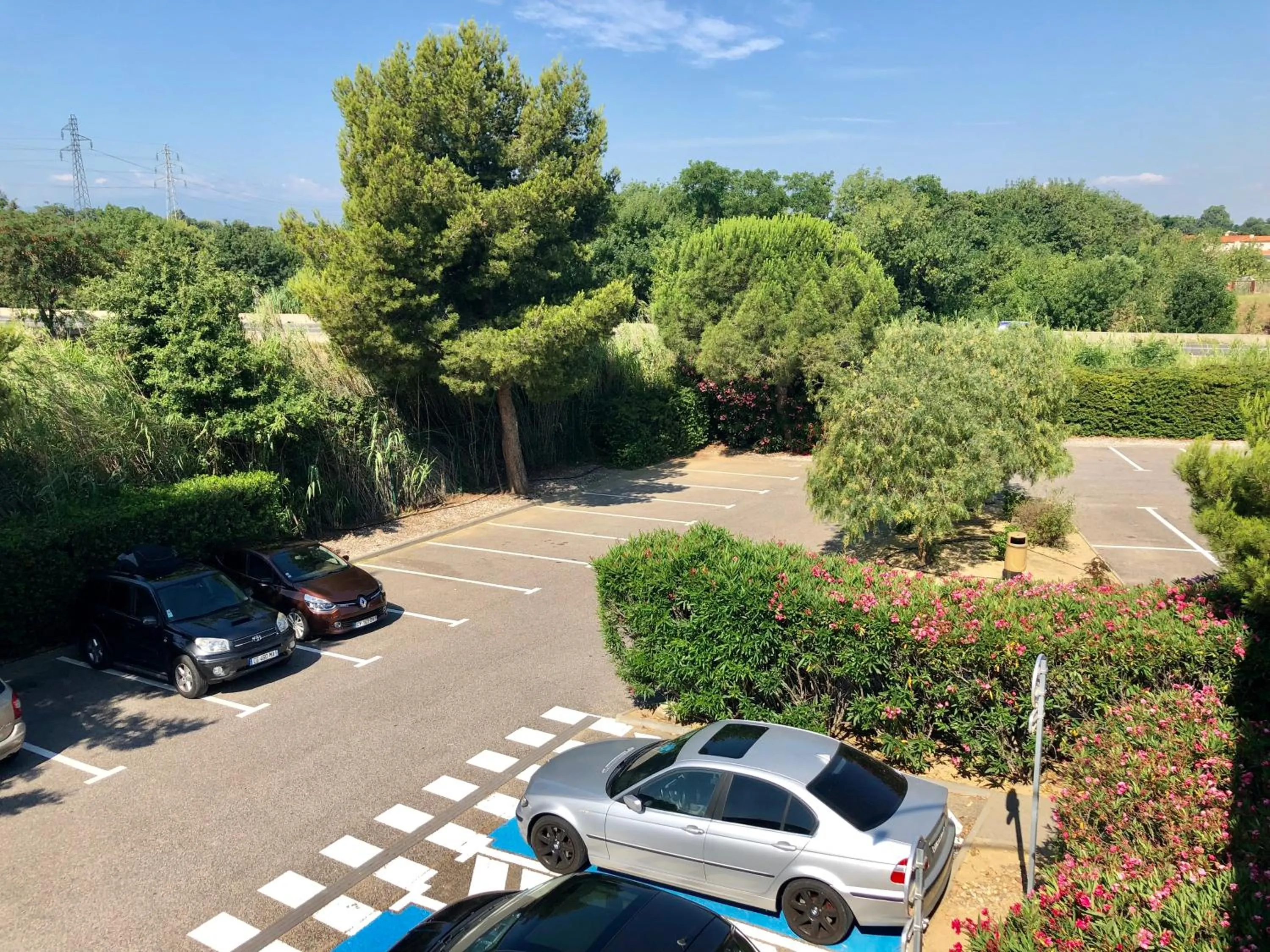 Parking in Premiere Classe Perpignan Sud