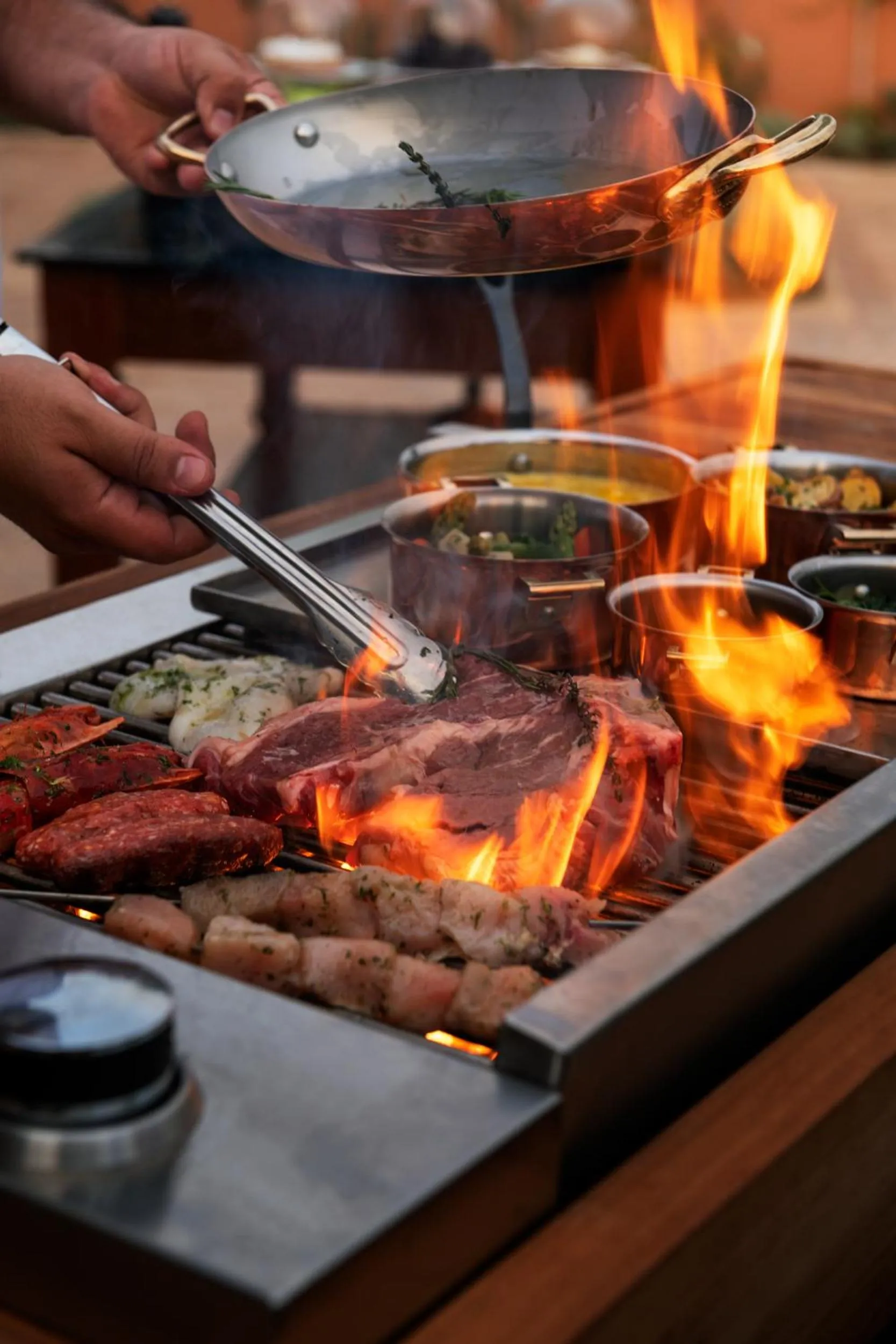 Food close-up in The Oberoi Marrakech