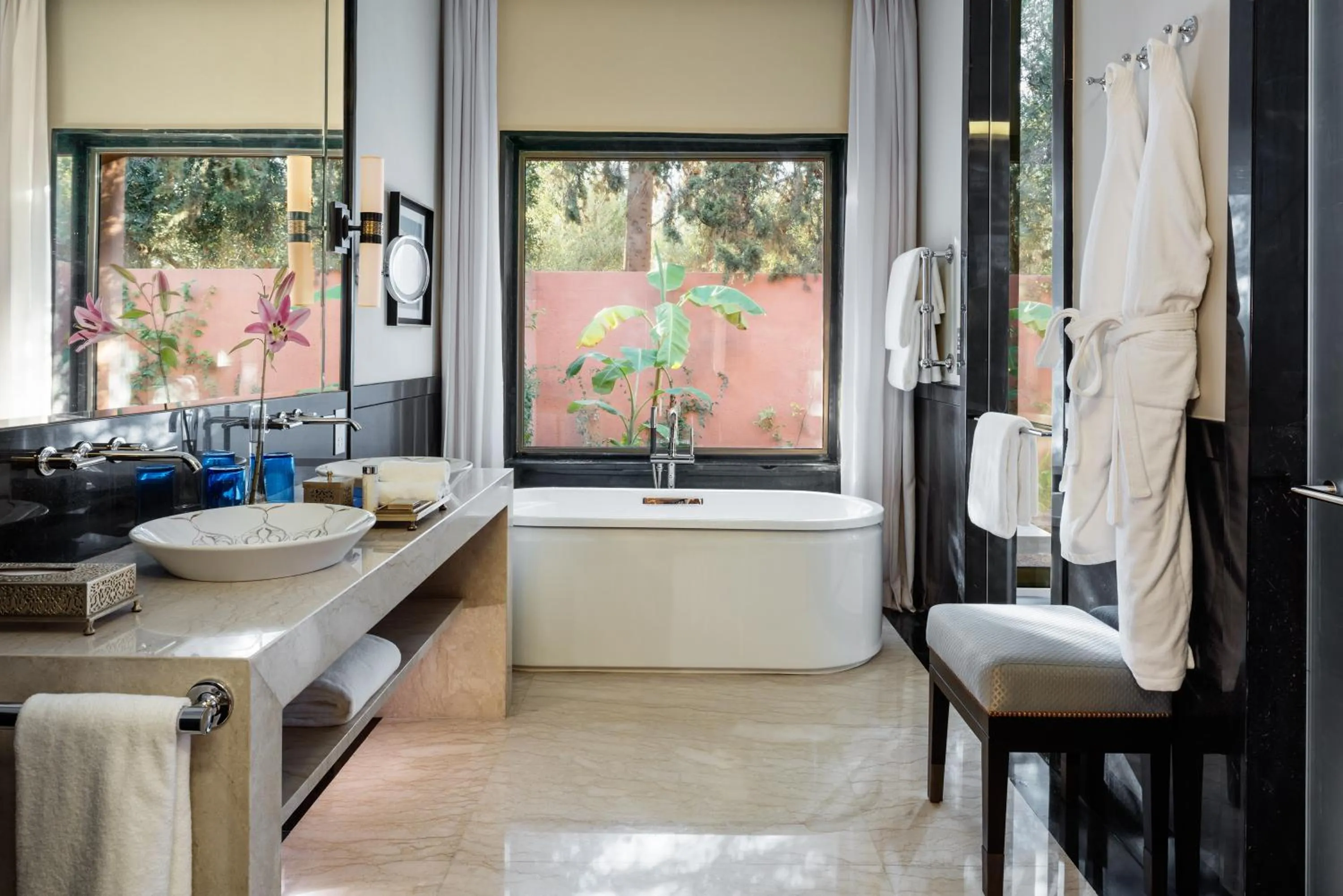 Bathroom in The Oberoi Marrakech