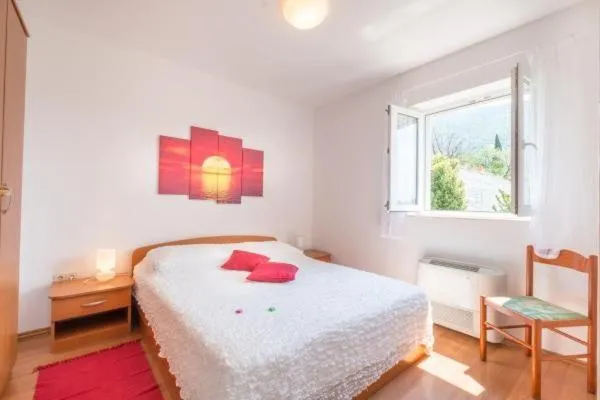 Bedroom, Bed in Villa Panorama Dubrovnik