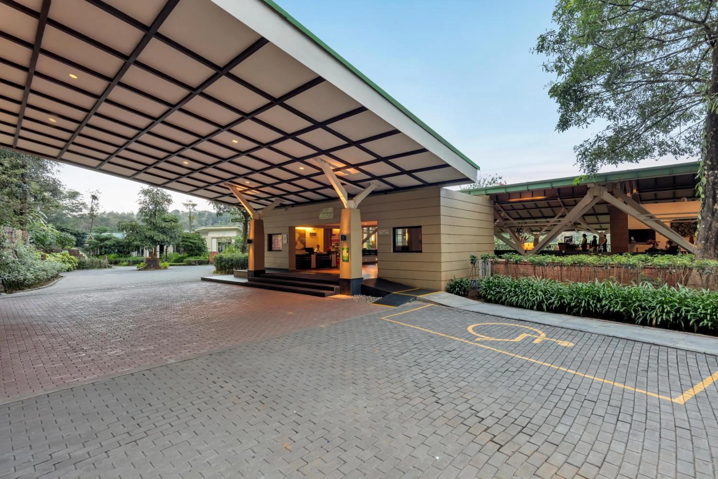 Facade/entrance in Club Mahindra Virajpet, Coorg