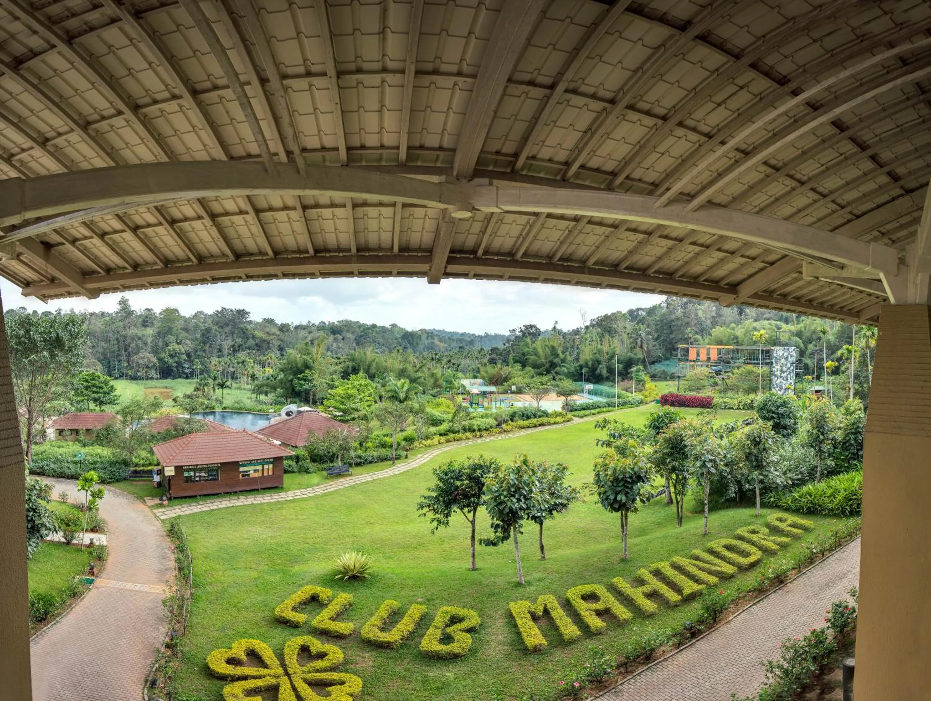 View (from property/room) in Club Mahindra Virajpet, Coorg