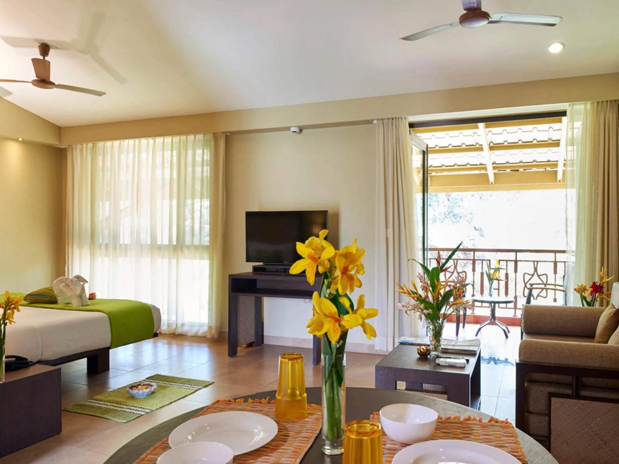 TV and multimedia in Club Mahindra Virajpet, Coorg